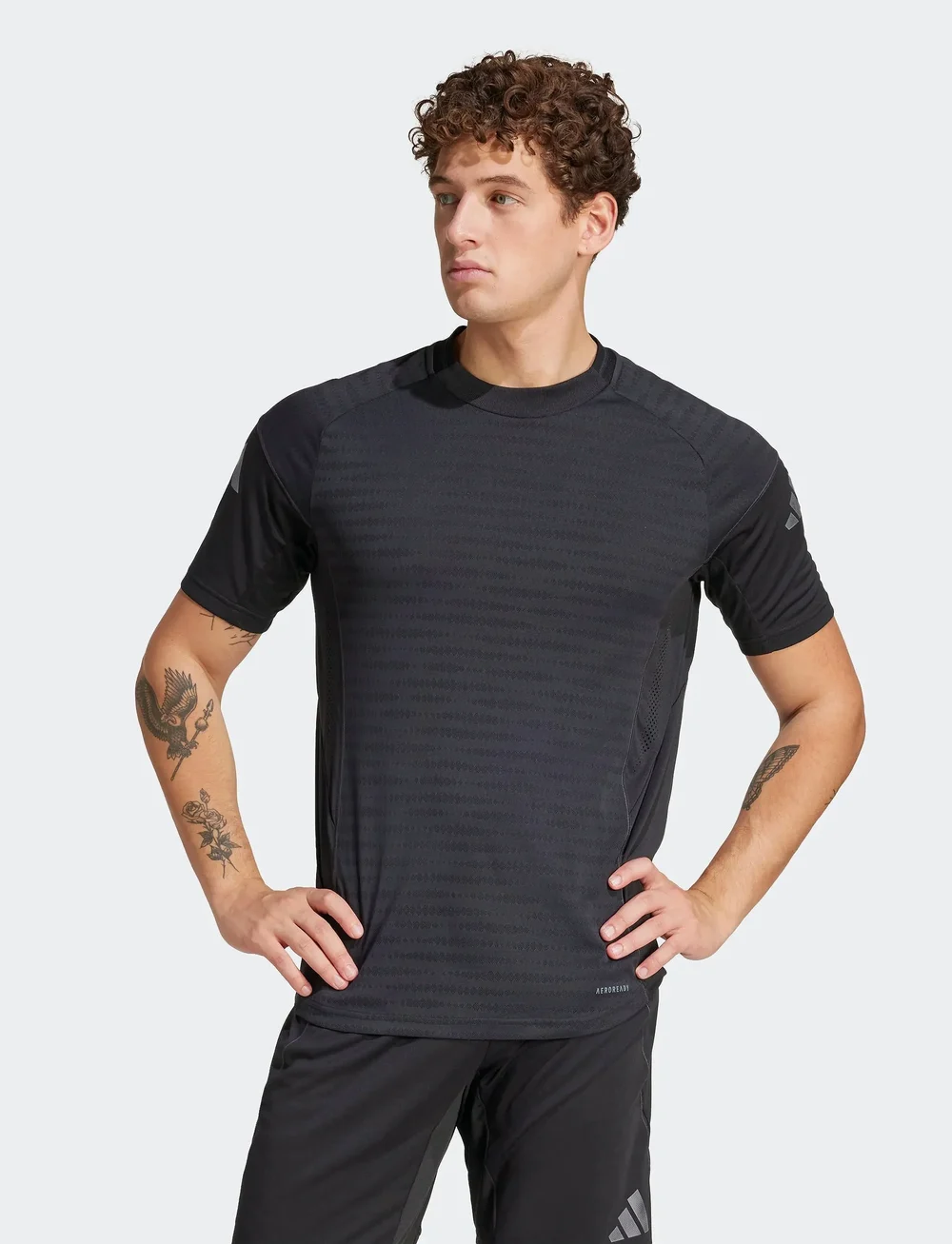adidas Performance - TIRO25P TR JSY - t-shirts - black - 0