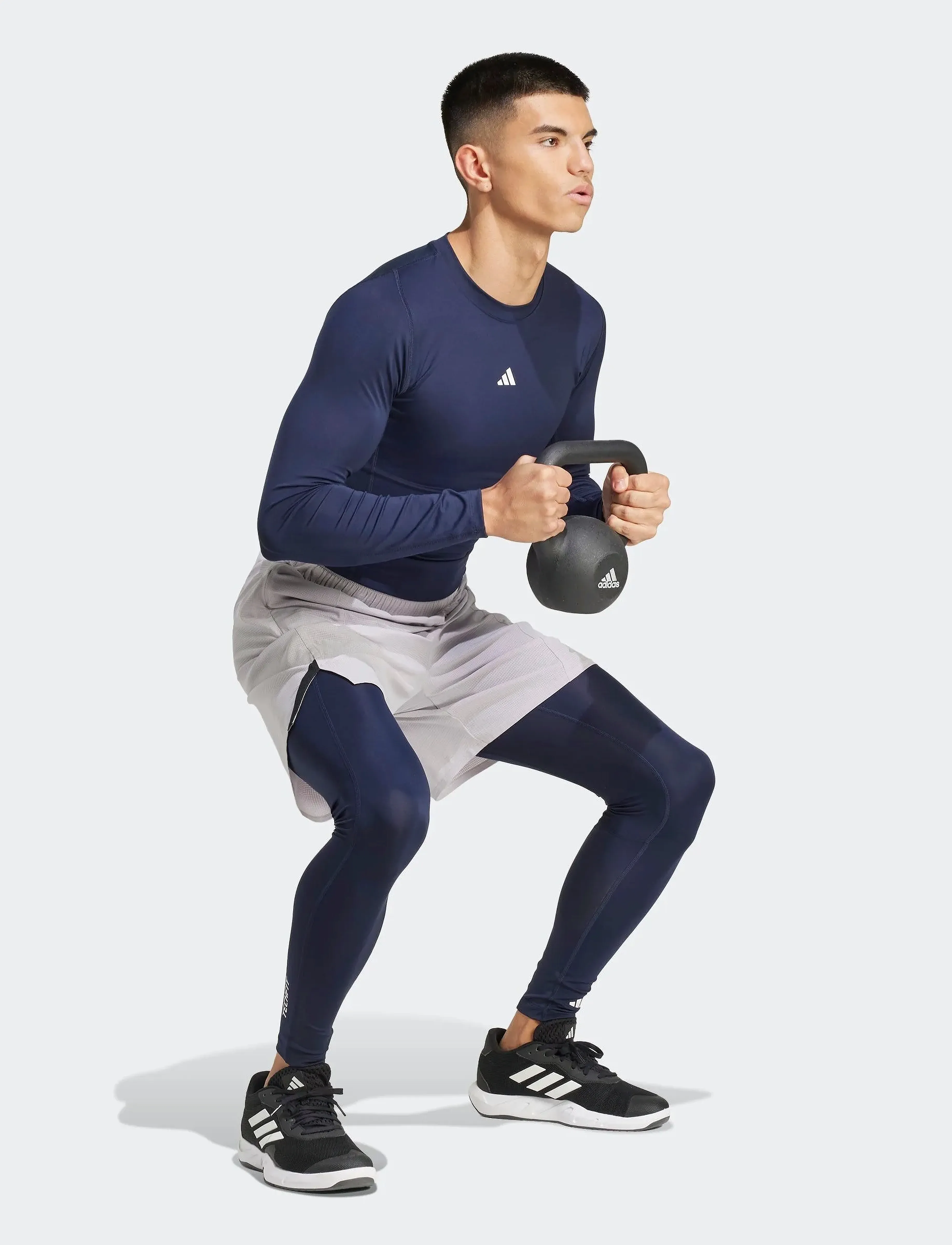 adidas Performance Tf Base Tight, Mænd, Base Tights, Navy, Str: S