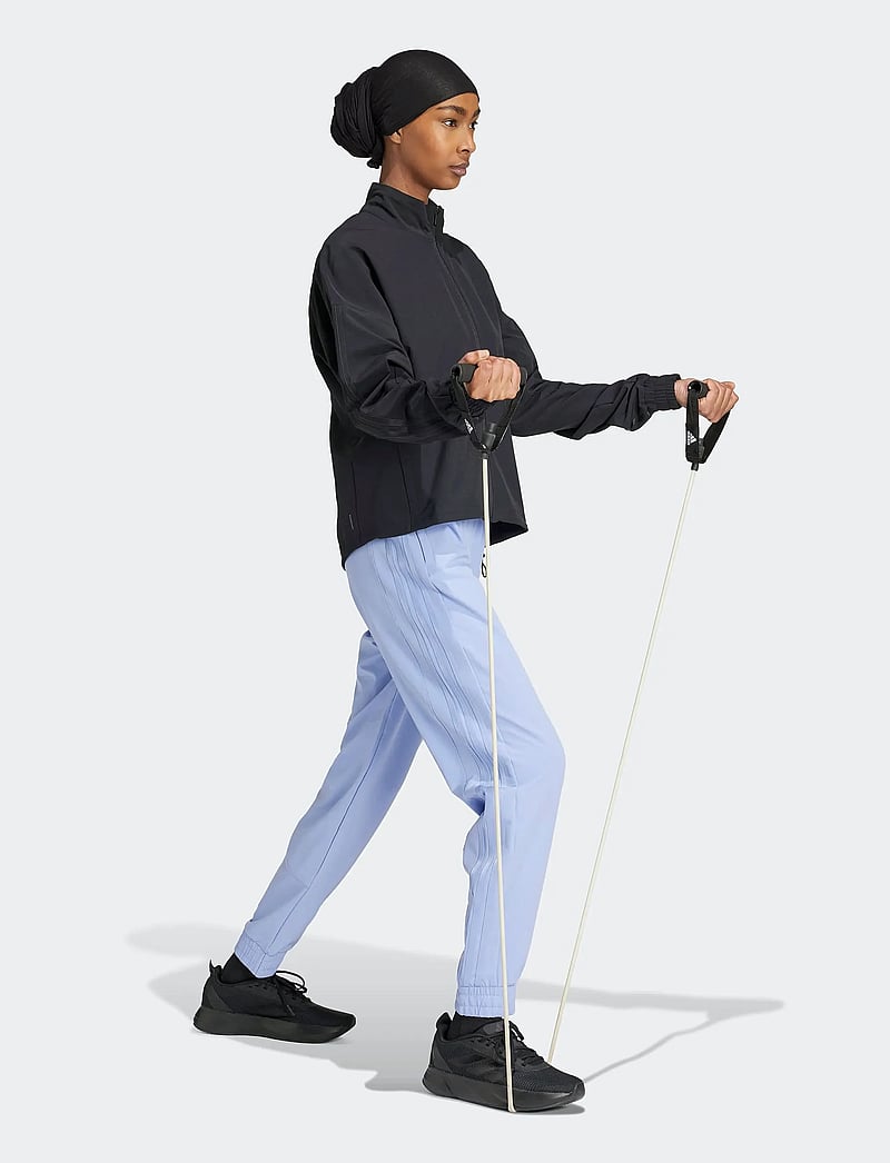 adidas Performance - PACER W JACKET - sportsjakker - black - 0