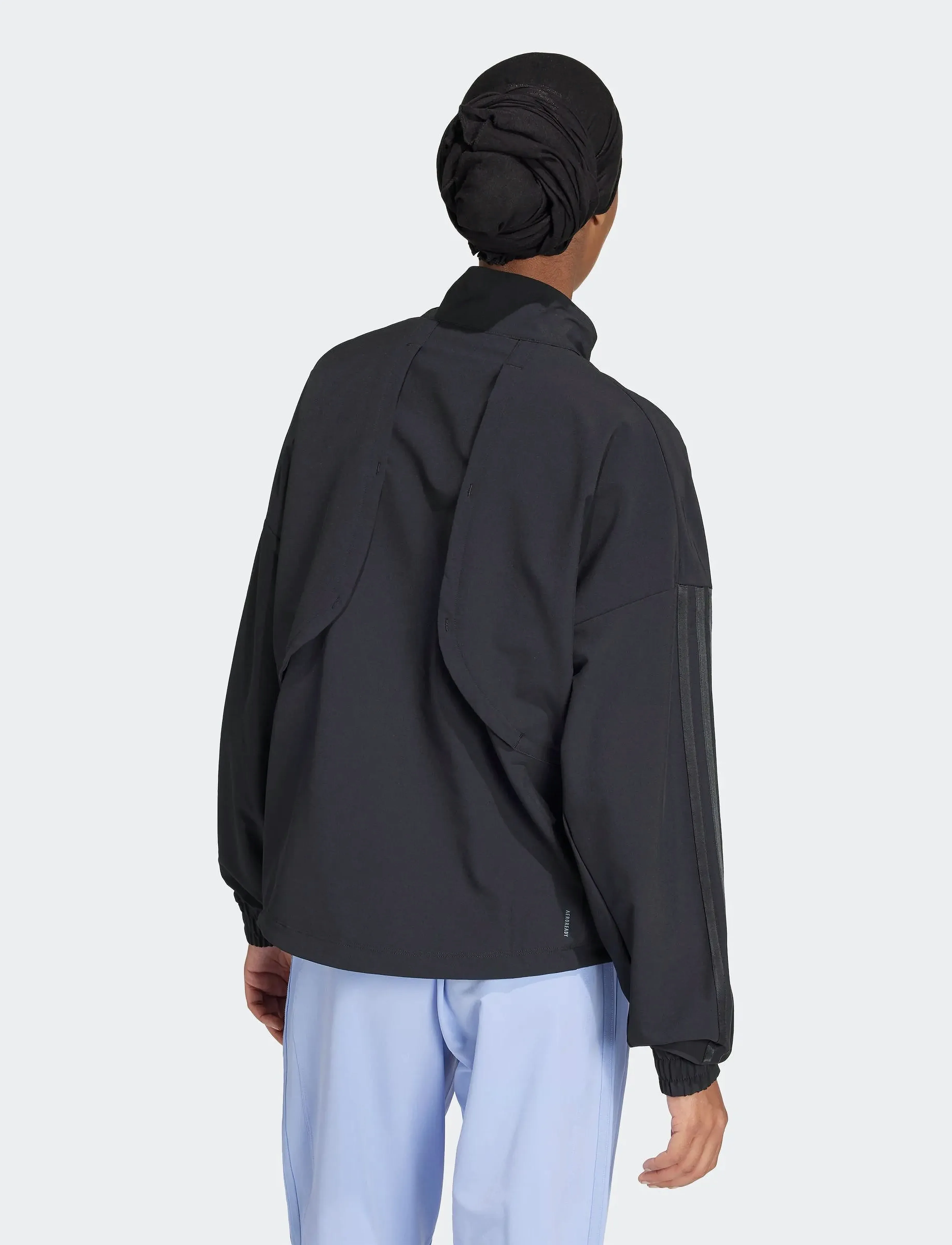 adidas Performance - PACER W JACKET - sports jackets - black - 3