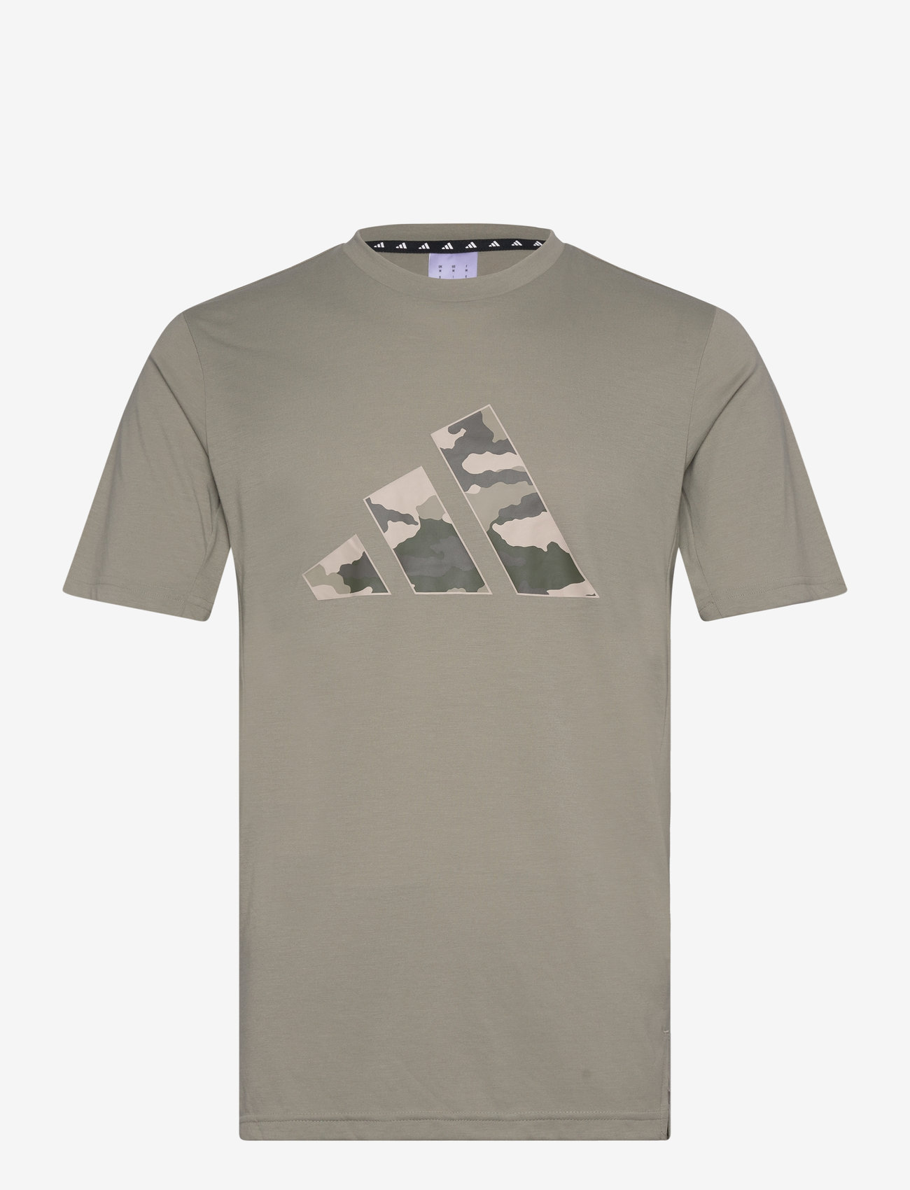 adidas Performance - adidas TRAIN ESSENTIALS CAMO  GRAPHIC LOGO T-SHIRT - silpeb - 0