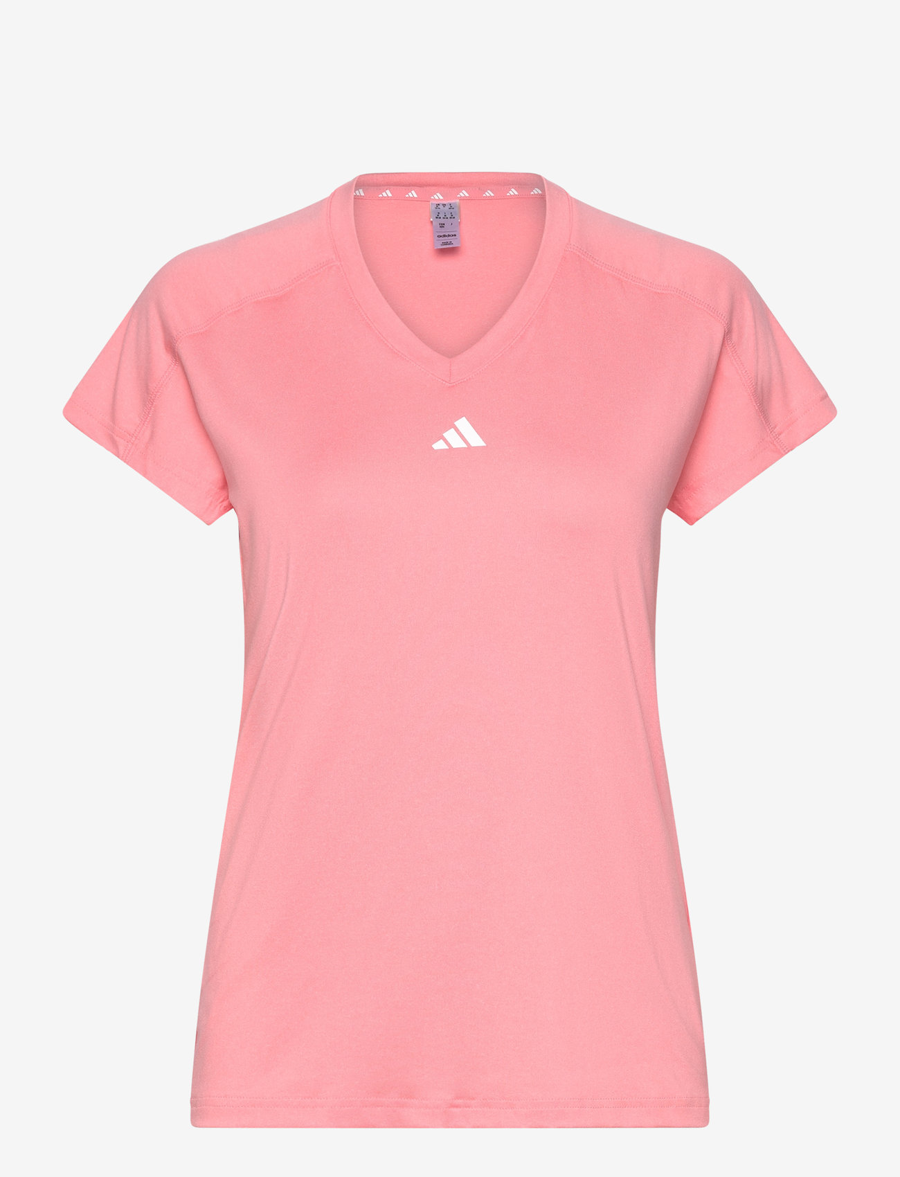 adidas Performance - AEROREADY TRAIN ESSENTIALS MINIMAL BRANDING V-NECK T-SHIRT - sepisp - 0