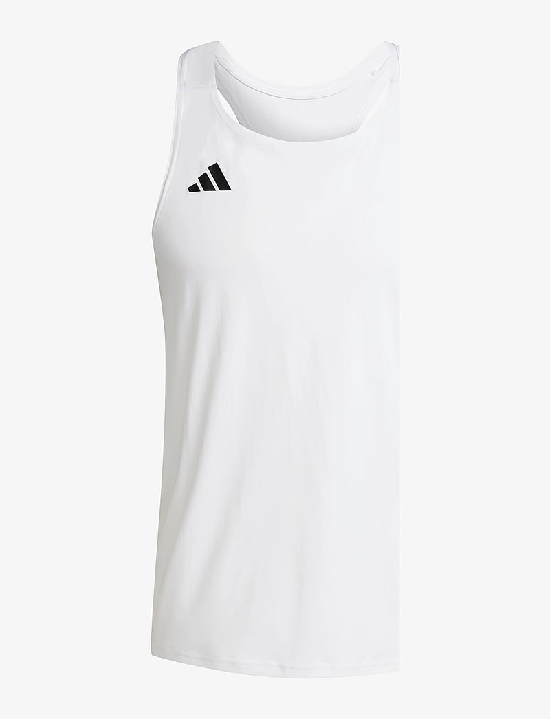 adidas Performance - ADIZERO E SNGLT - t-shirts - white - 1