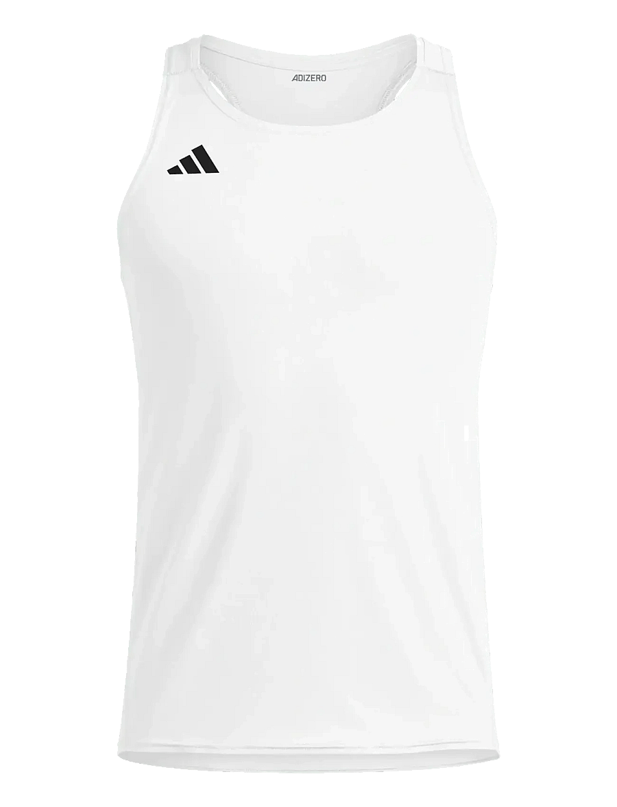 adidas Performance - ADIZERO E SNGLT - t-shirts - white - 1