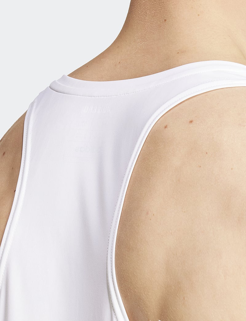 adidas Performance - ADIZERO E SNGLT - t-shirts - white - 5