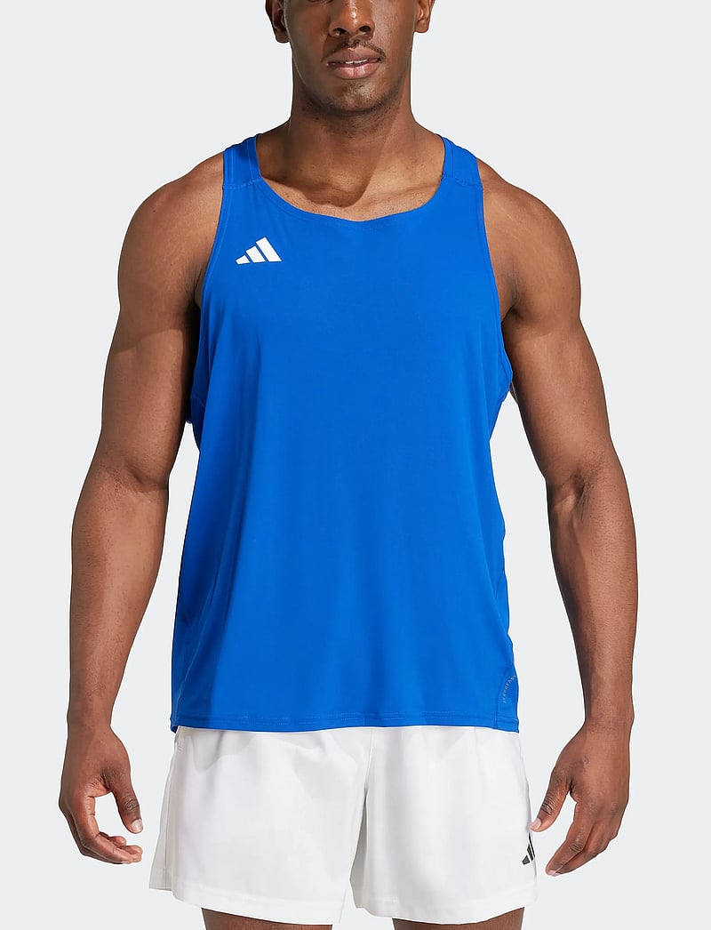 adidas Performance - ADIZERO E SNGLT - t-shirts - royblu - 0