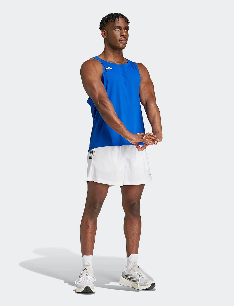 adidas Performance - ADIZERO E SNGLT - t-shirts - royblu - 4