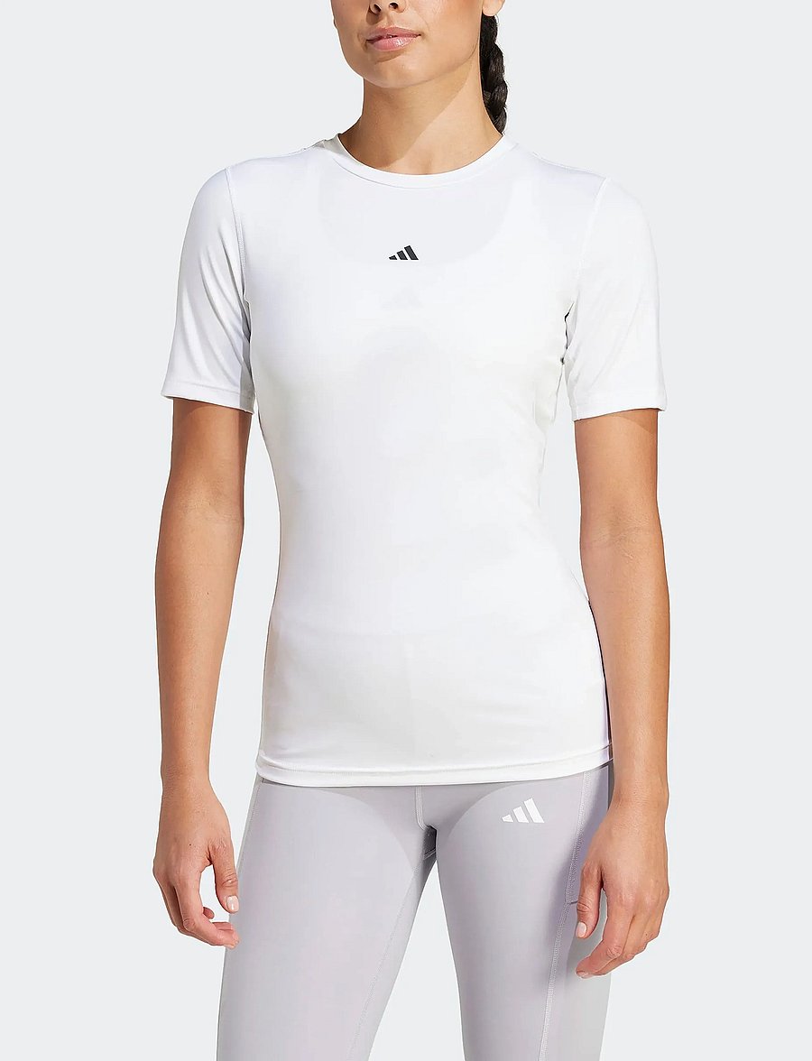 adidas Performance - TF TRAIN T - t-shirts - white - 0