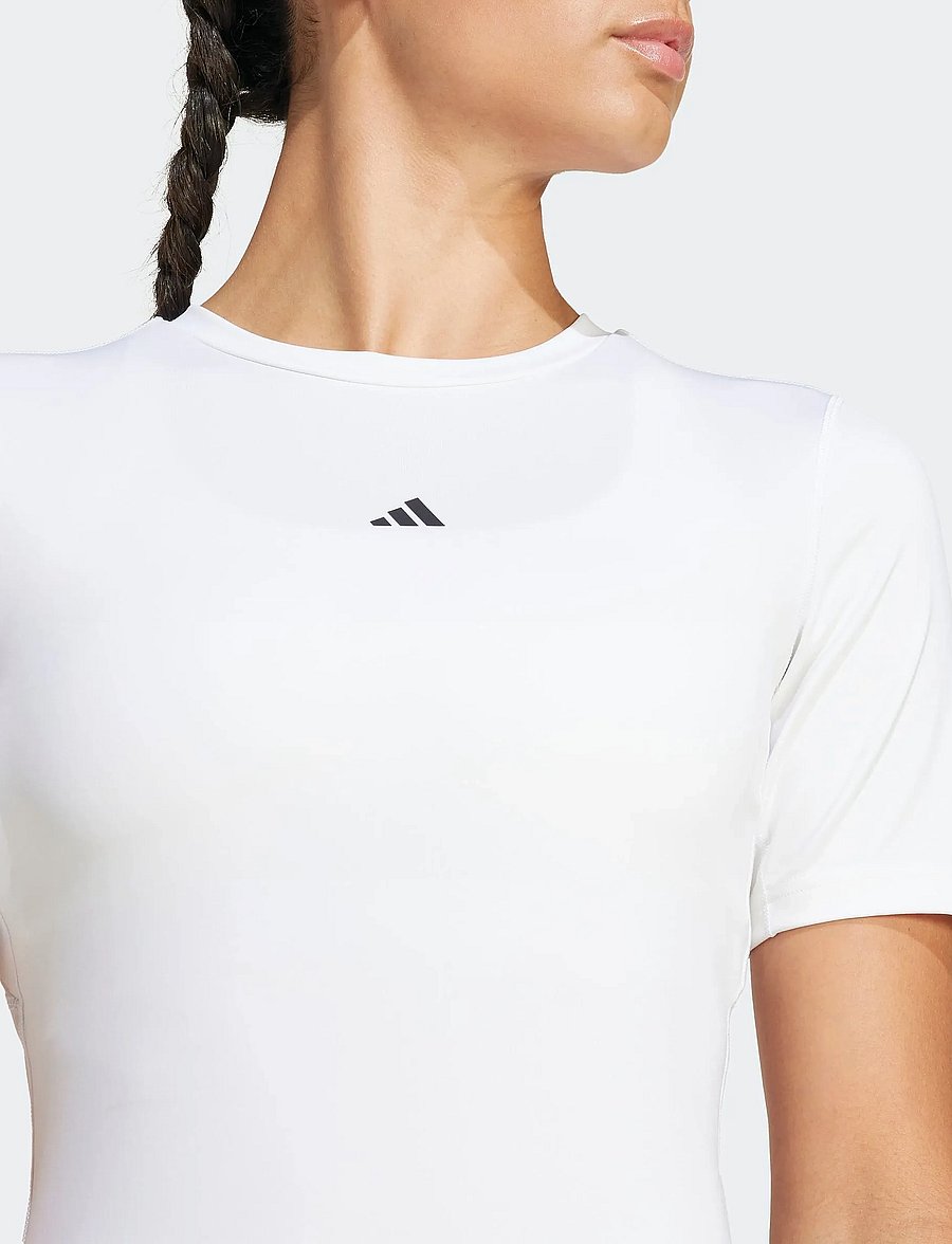 adidas Performance - TF TRAIN T - t-shirts - white - 3