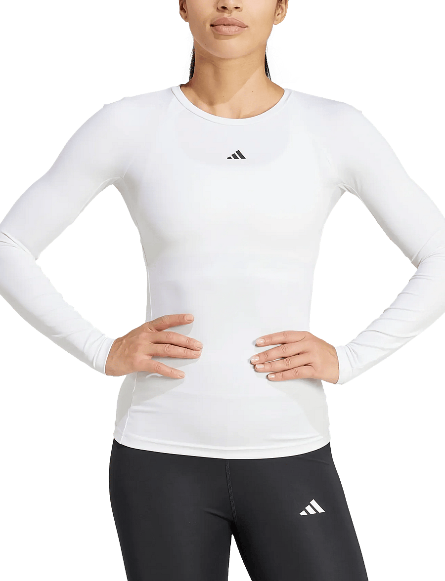 adidas Performance - TF LS T - pikkade varrukatega alussärgid - white - 0
