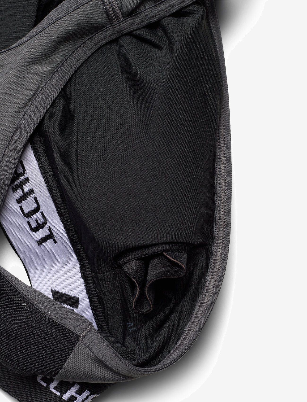 adidas Performance - TECHFIT Medium Support High Neck Colorblock Bra - vidējs atbalsts - black - 2