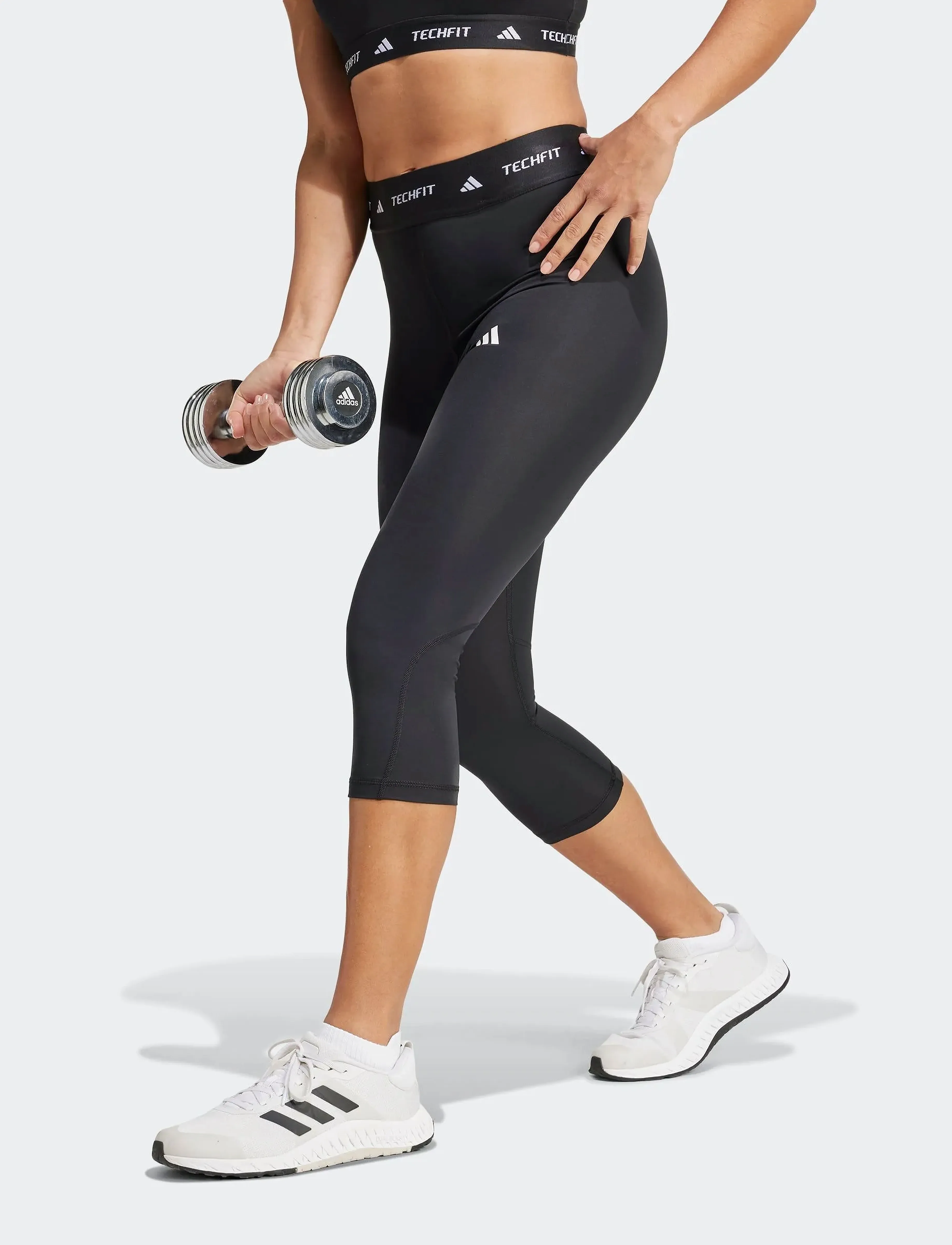 adidas Performance Tf Capri L, Kvinder, Capri Leggings, Sort, Str: XS