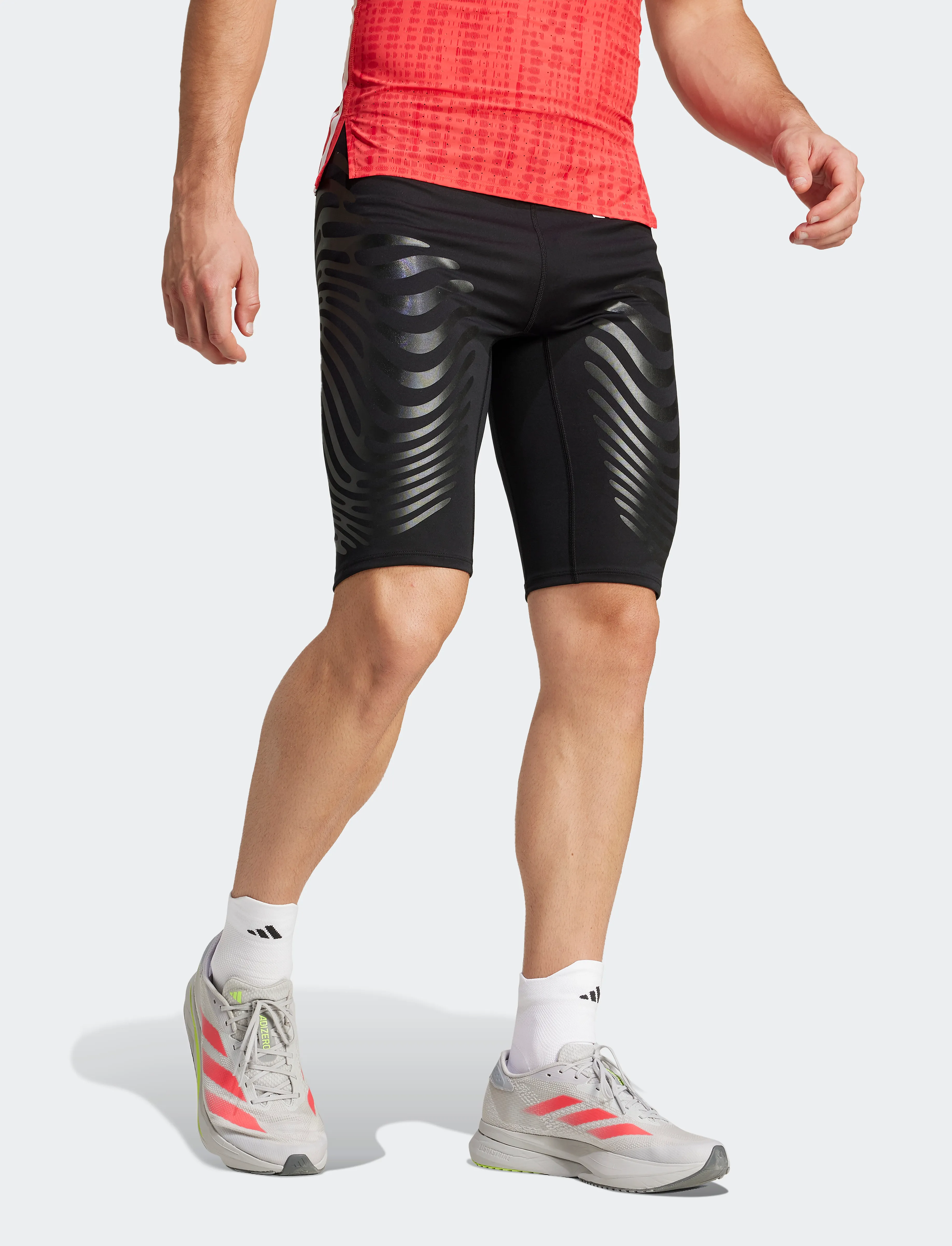adidas Performance - ADIZERO C ST M - løpetights - black - 5