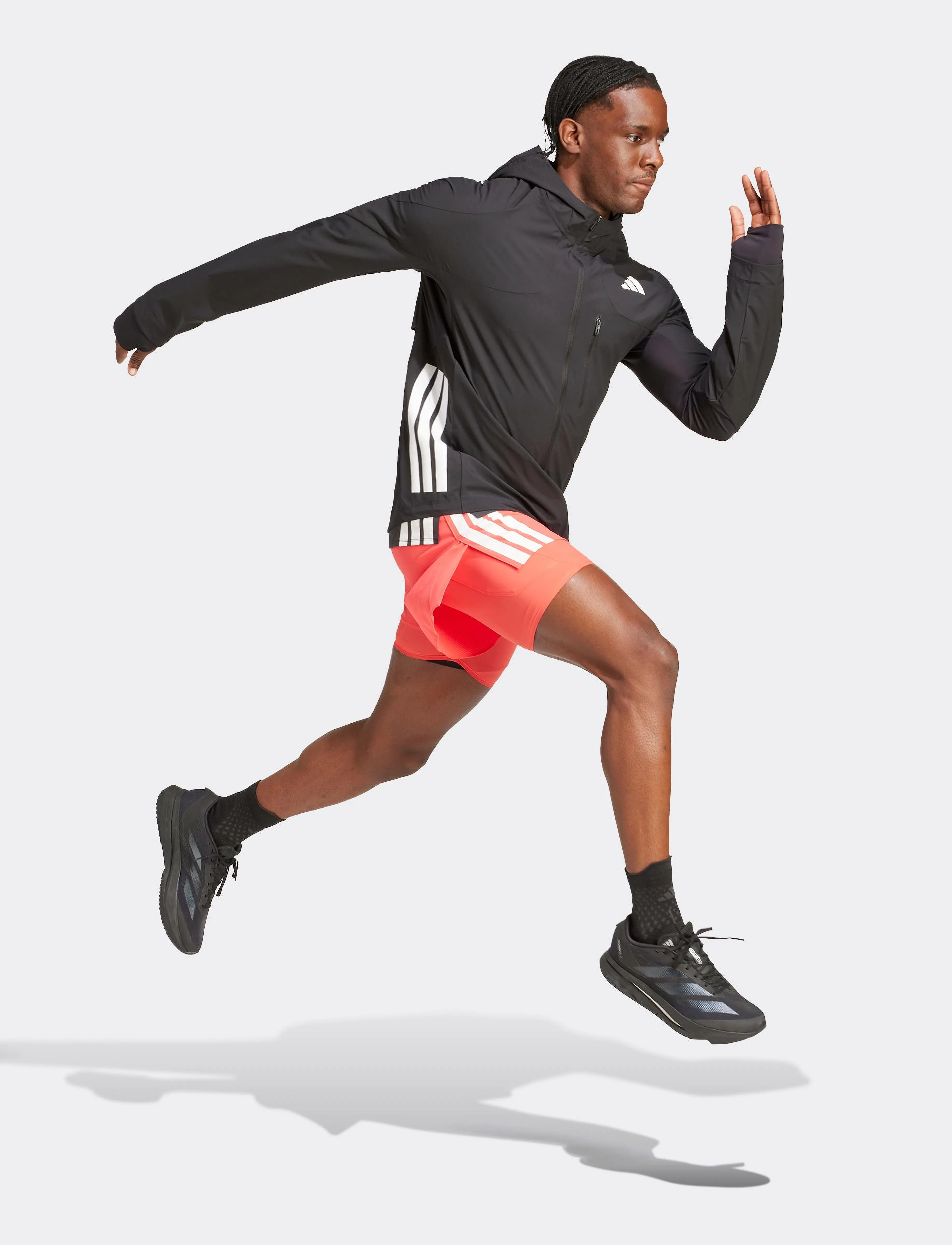 adidas Performance Adizero Jkt M, XS, Black, Sport Jackets > Sport Training Jackets, Herre