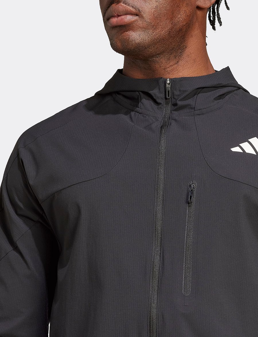 adidas Performance - ADIZERO JKT M - sportjacken - black/black - 2