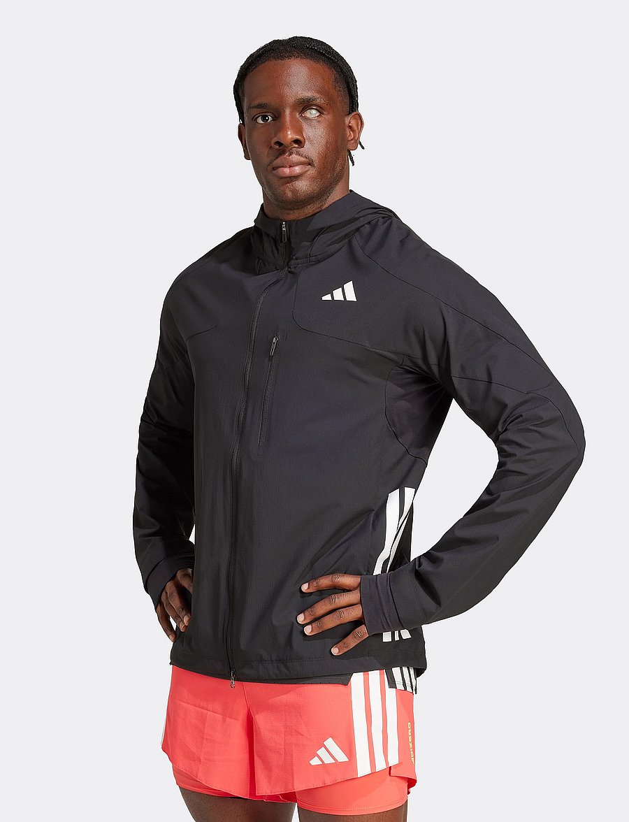 adidas Performance - ADIZERO JKT M - sportjacken - black/black - 3