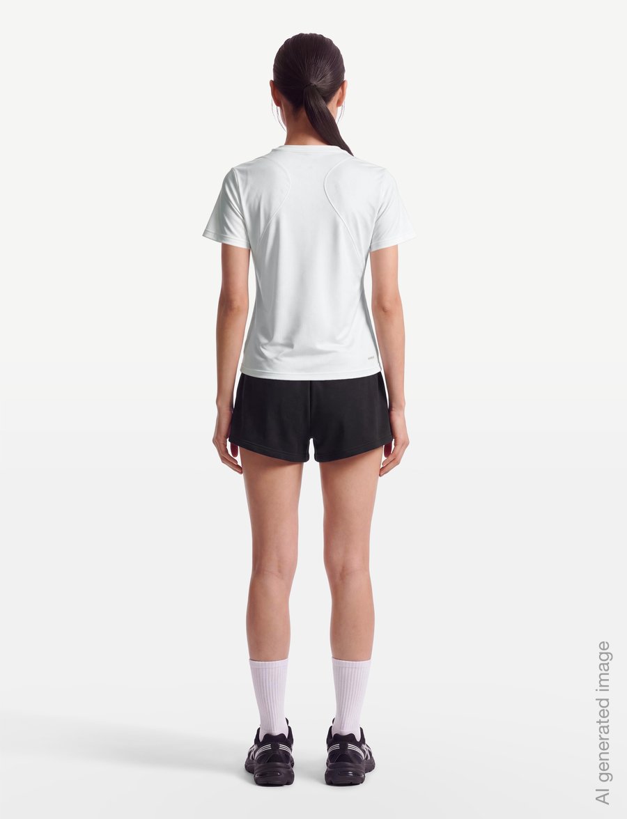 adidas Performance - WTR D4T TEE B - t-särgid - white - 4