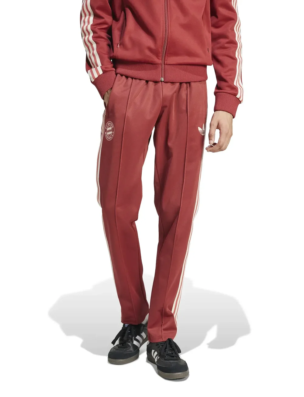 adidas Performance - FC BAYERN MUENCHEN BECKENBAUER TRACK PANT - sweatpants - mysred - 0