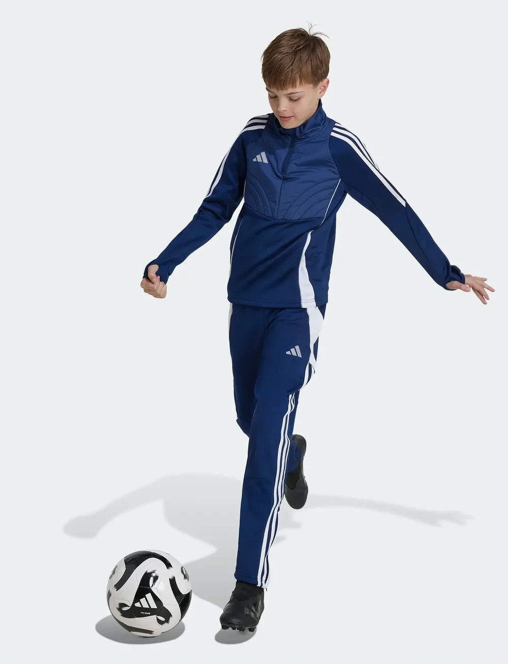 adidas Performance - TIRO24 WINTOPY - sweatshirts - tenabl/white - 0
