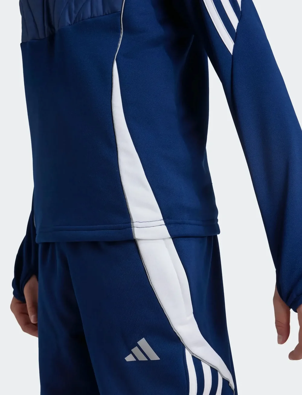 adidas Performance - TIRO24 WINTOPY - sweatshirts - tenabl/white - 3