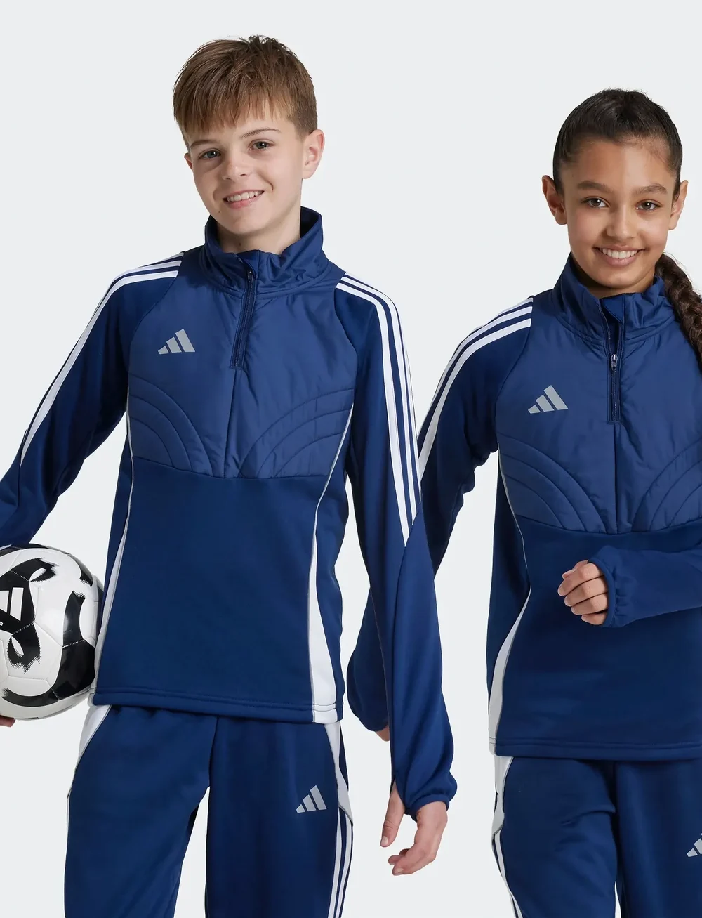 adidas Performance - TIRO24 WINTOPY - sweatshirts - tenabl/white - 4