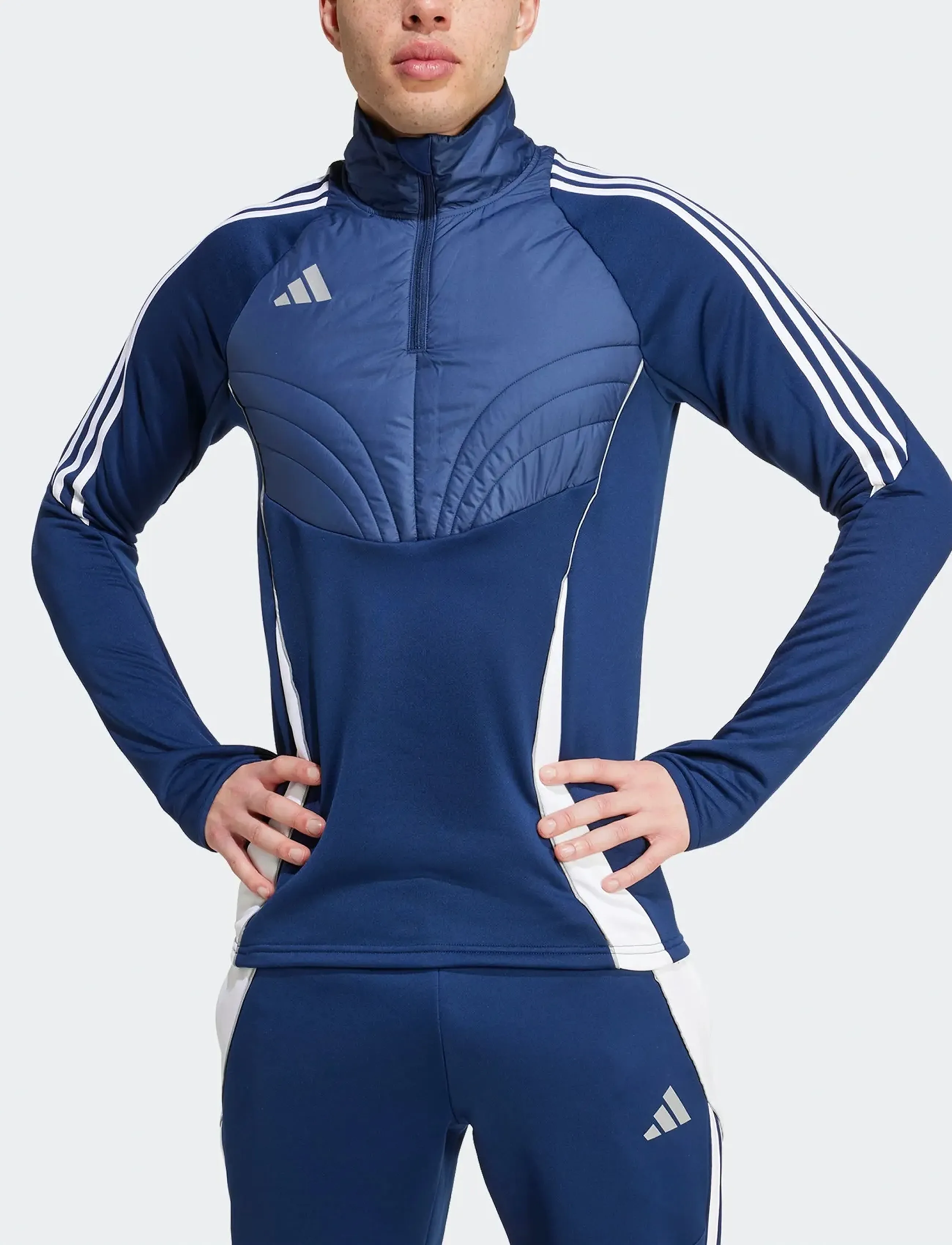 adidas Performance - TIRO24 WINTOP - dressipluusid - tenabl/white - 4