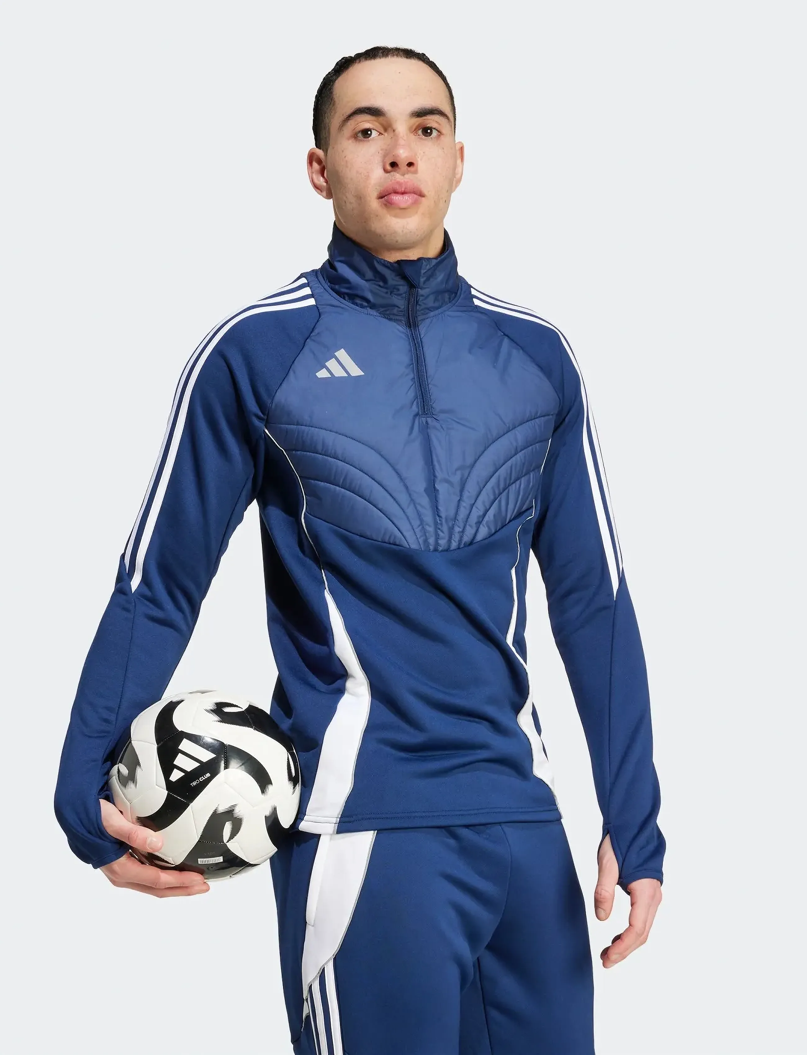adidas Performance - TIRO24 WINTOP - dressipluusid - tenabl/white - 5