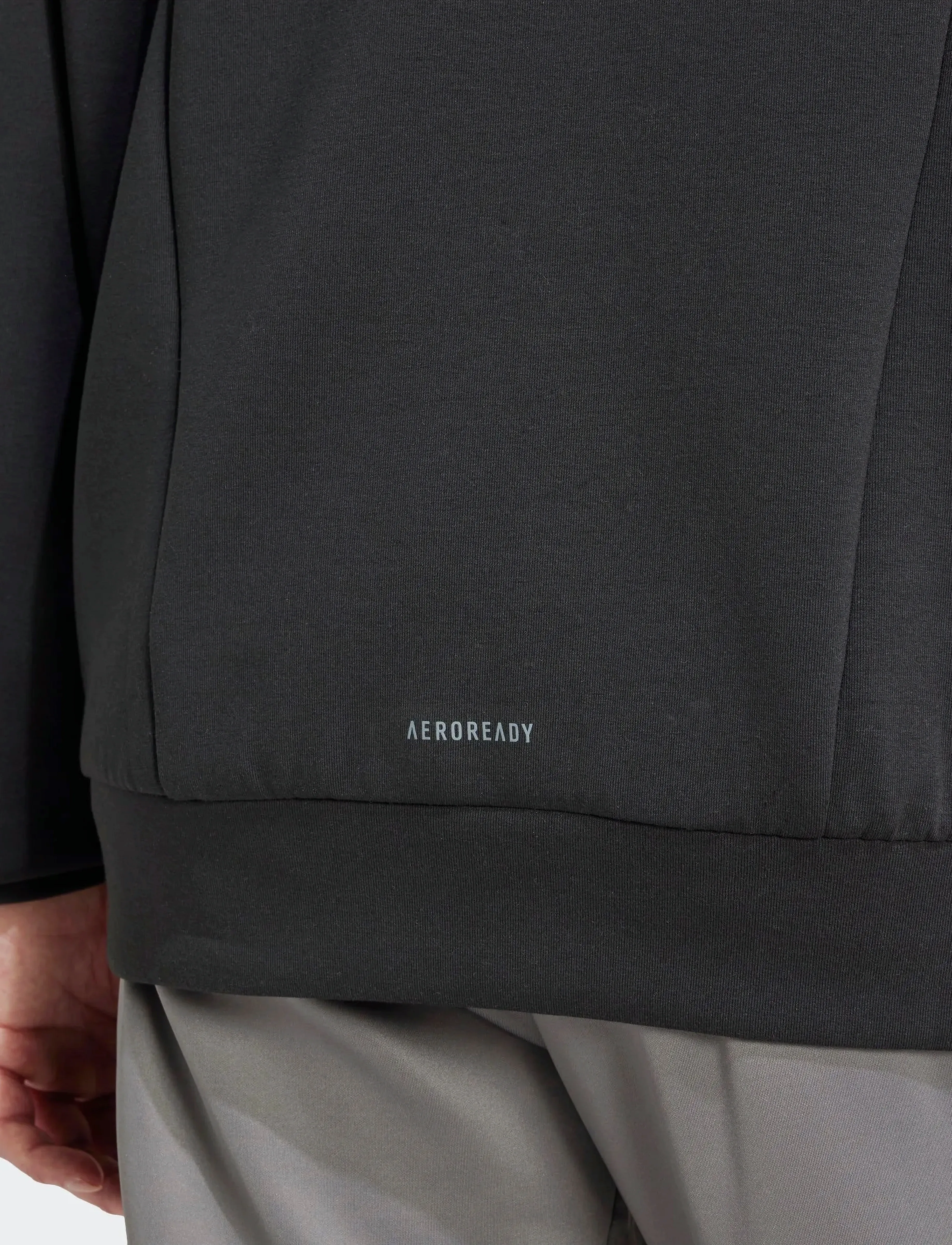 adidas Performance - D4T FULL-ZIP HO - džemperi ar kapuci - black - 3