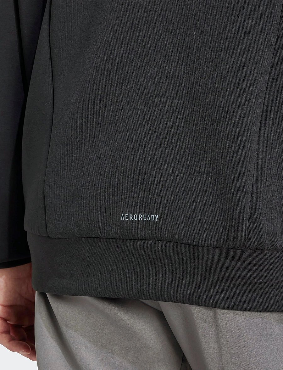 adidas Performance - D4T FULL-ZIP HO - džemperi ar kapuci - black - 3
