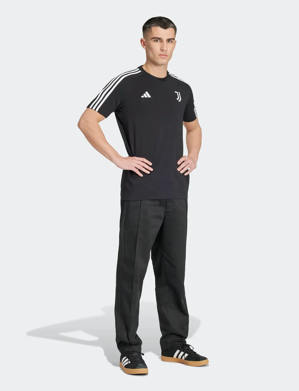 adidas Performance - JUVE DNA TEE - t-paidat - black - 0