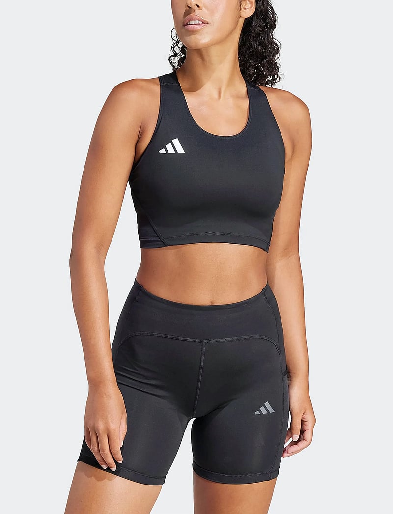 adidas Performance - ADIZERO E CRTOP - crop tops - black - 0