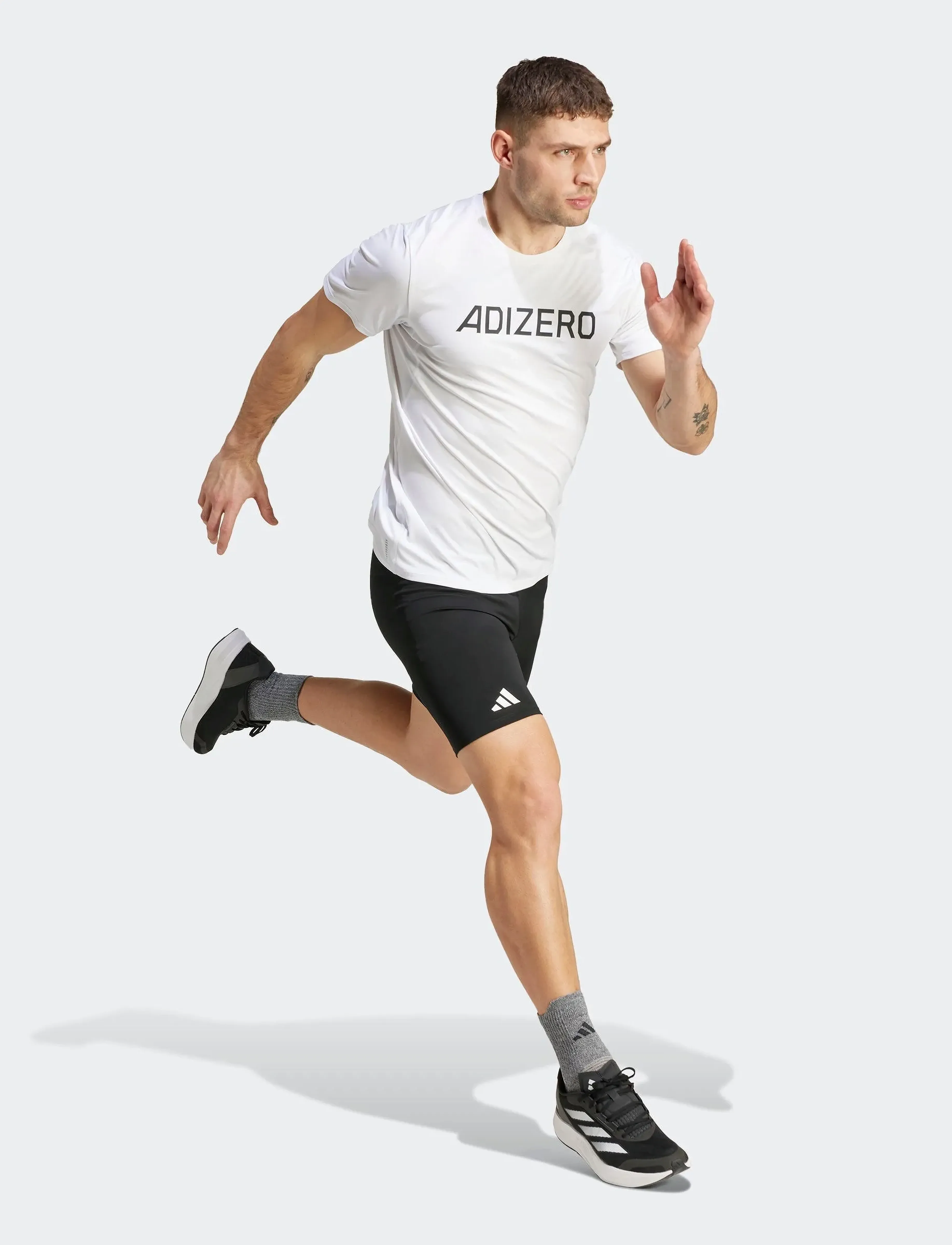 adidas Performance Adizero E S Tgt, Mænd, Kompressions Shorts, Sort, Str: XXL