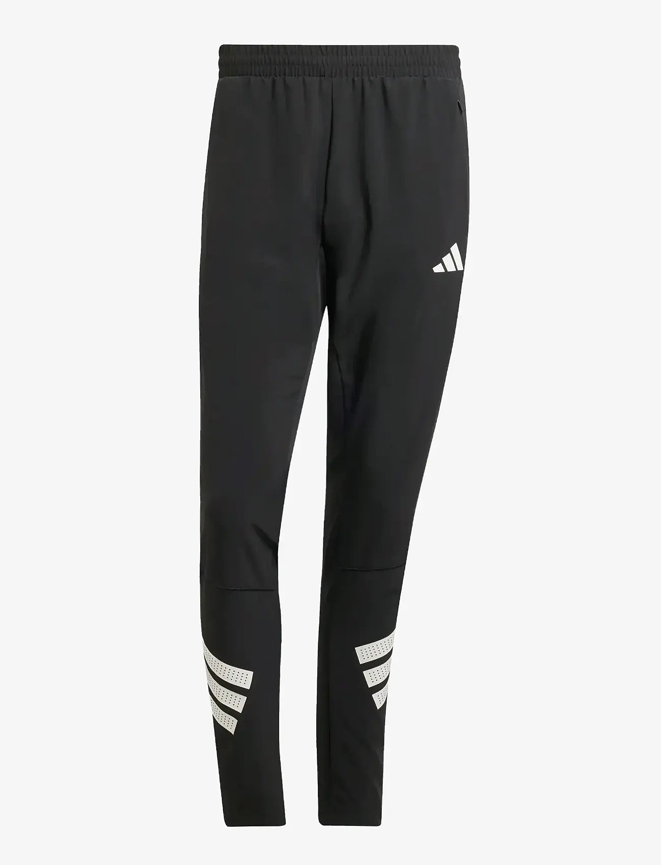 adidas Performance - GYM+ 3S WV PANT - träningsbyxor - black/white - 1