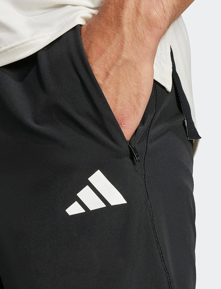 adidas Performance - GYM+ 3S WV PANT - trainingshosen - black/white - 3