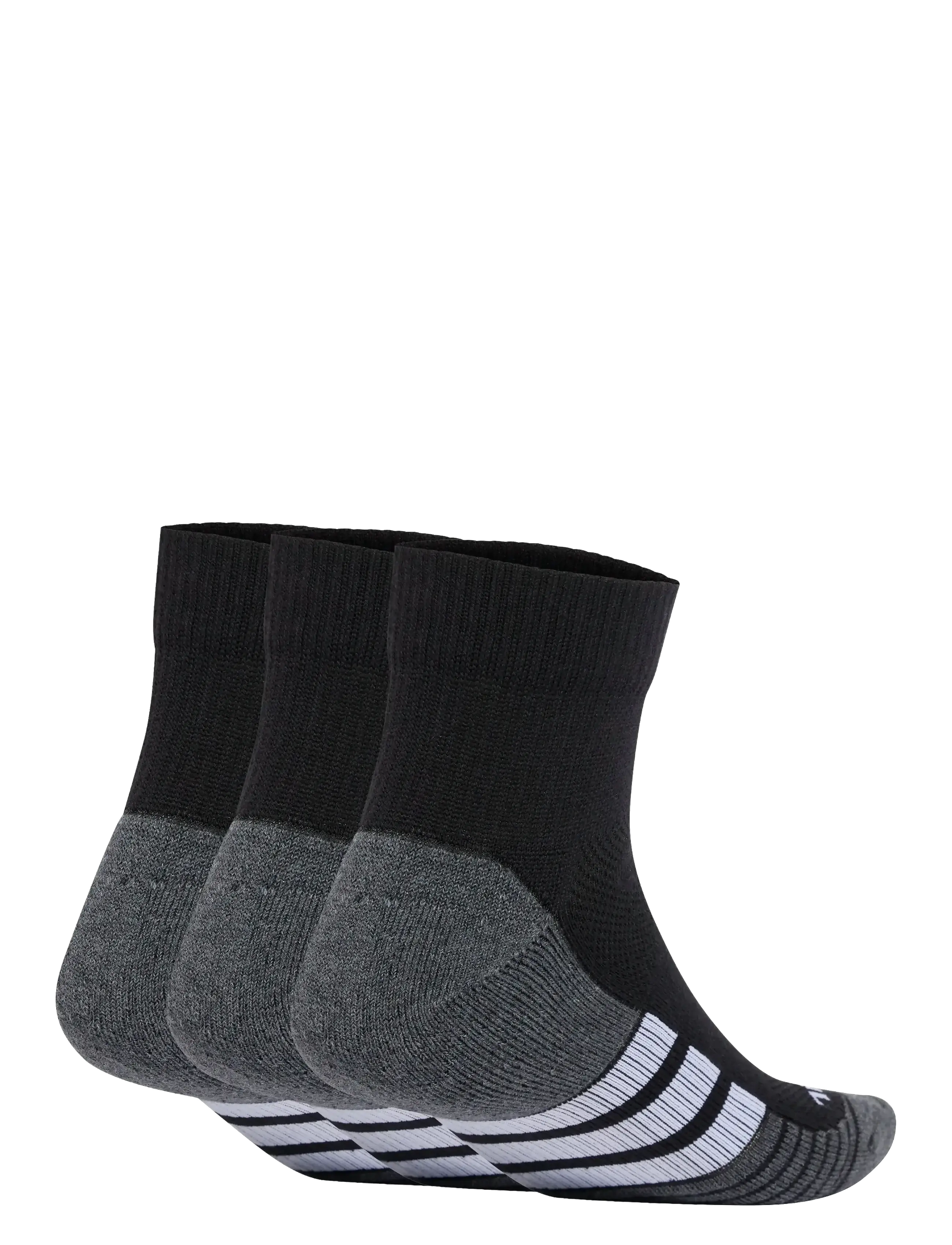 adidas Performance - PRF C CC QRT 3P - sport socks - black/white - 1