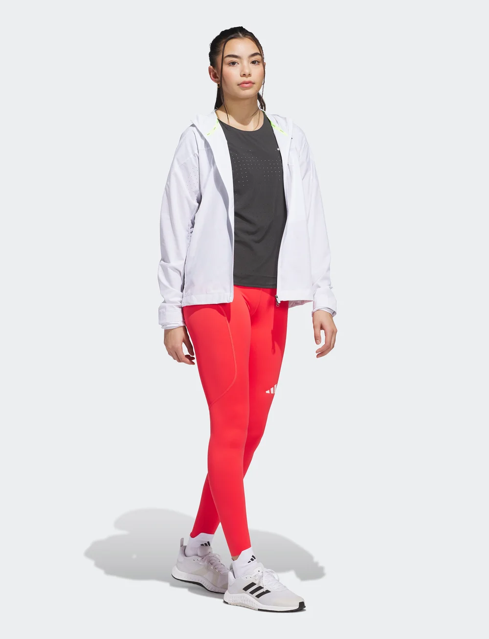 adidas Performance - ADIZERO JKT W - spordijakid - white/white - 2