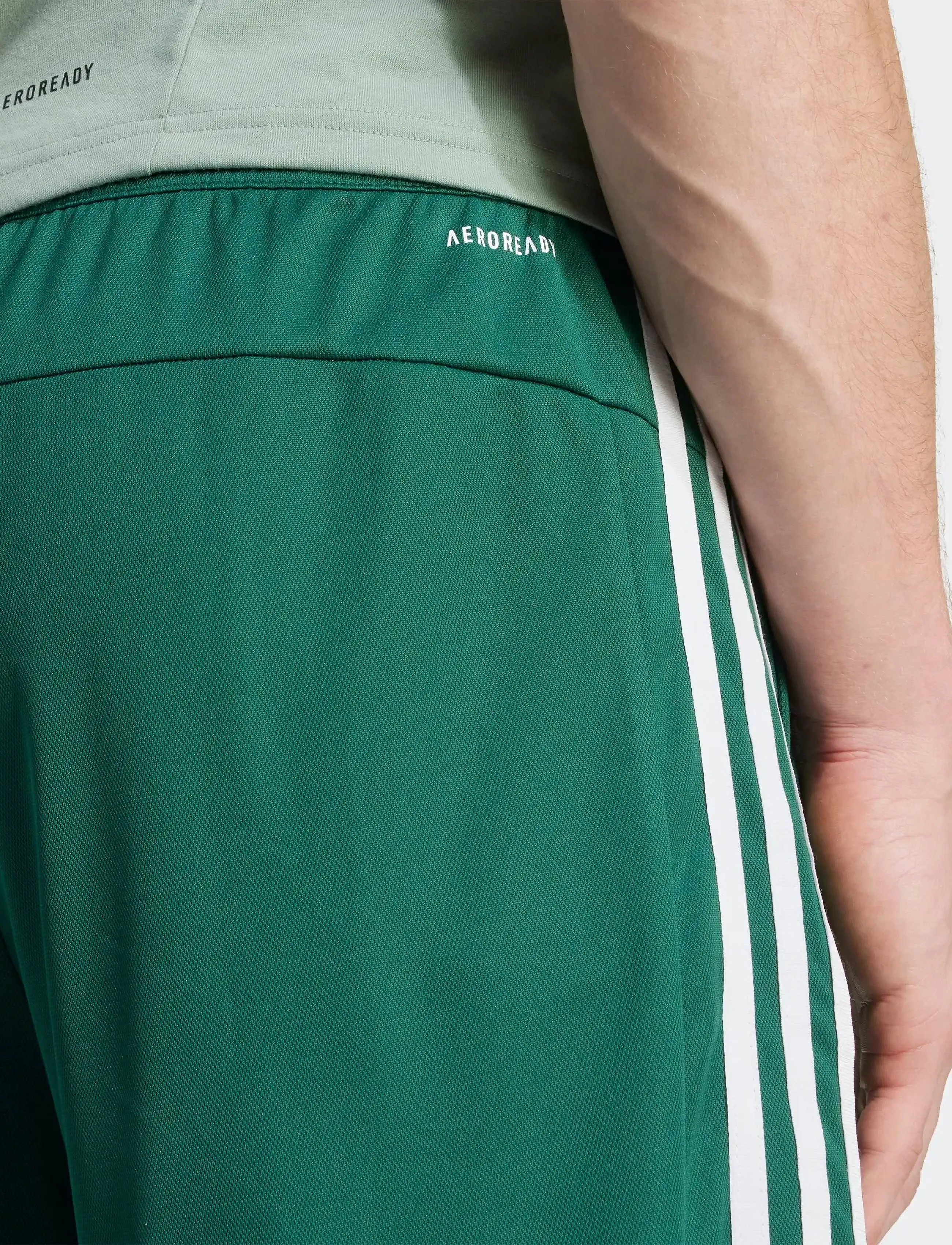 adidas Performance - TR-ES PIQ 3SHO - træningsshorts - cgreen/white - 4