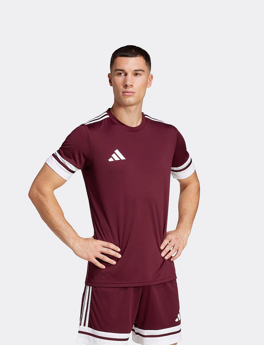 adidas Performance - SQUA25 JSY M - t-shirts - teamar/white - 0