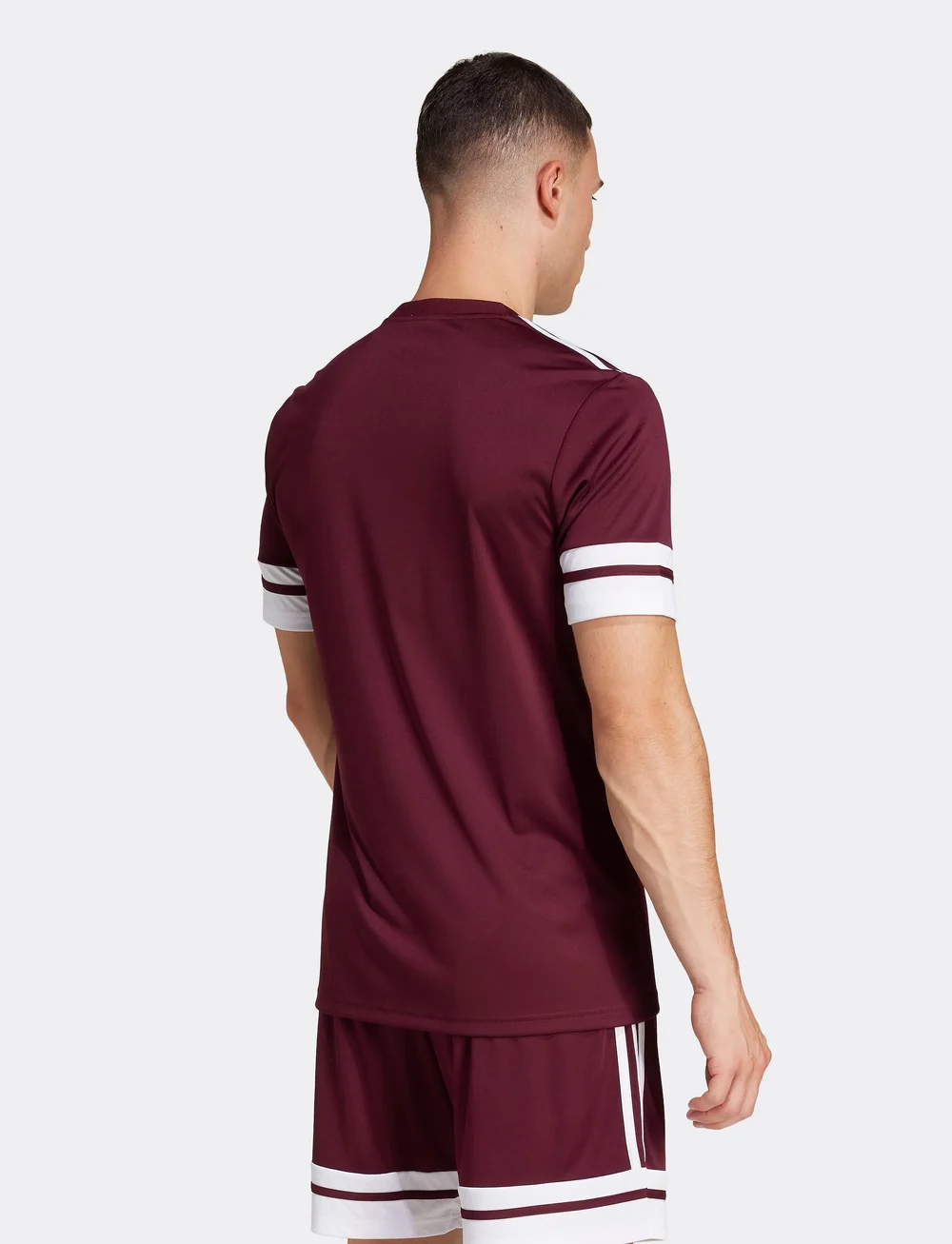 adidas Performance - SQUA25 JSY M - t-shirts - teamar/white - 4