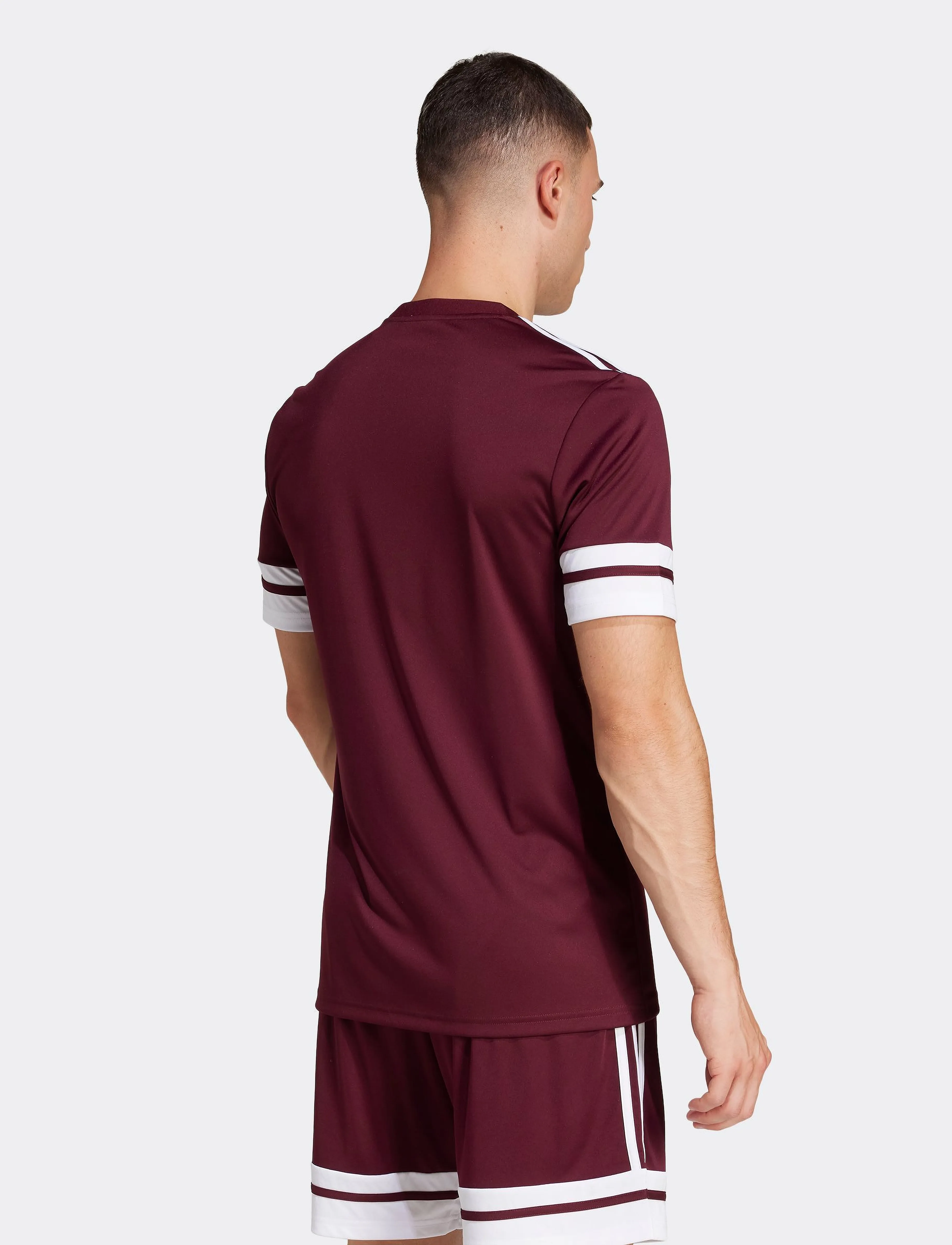 adidas Performance - SQUA25 JSY M - t-shirts - teamar/white - 4