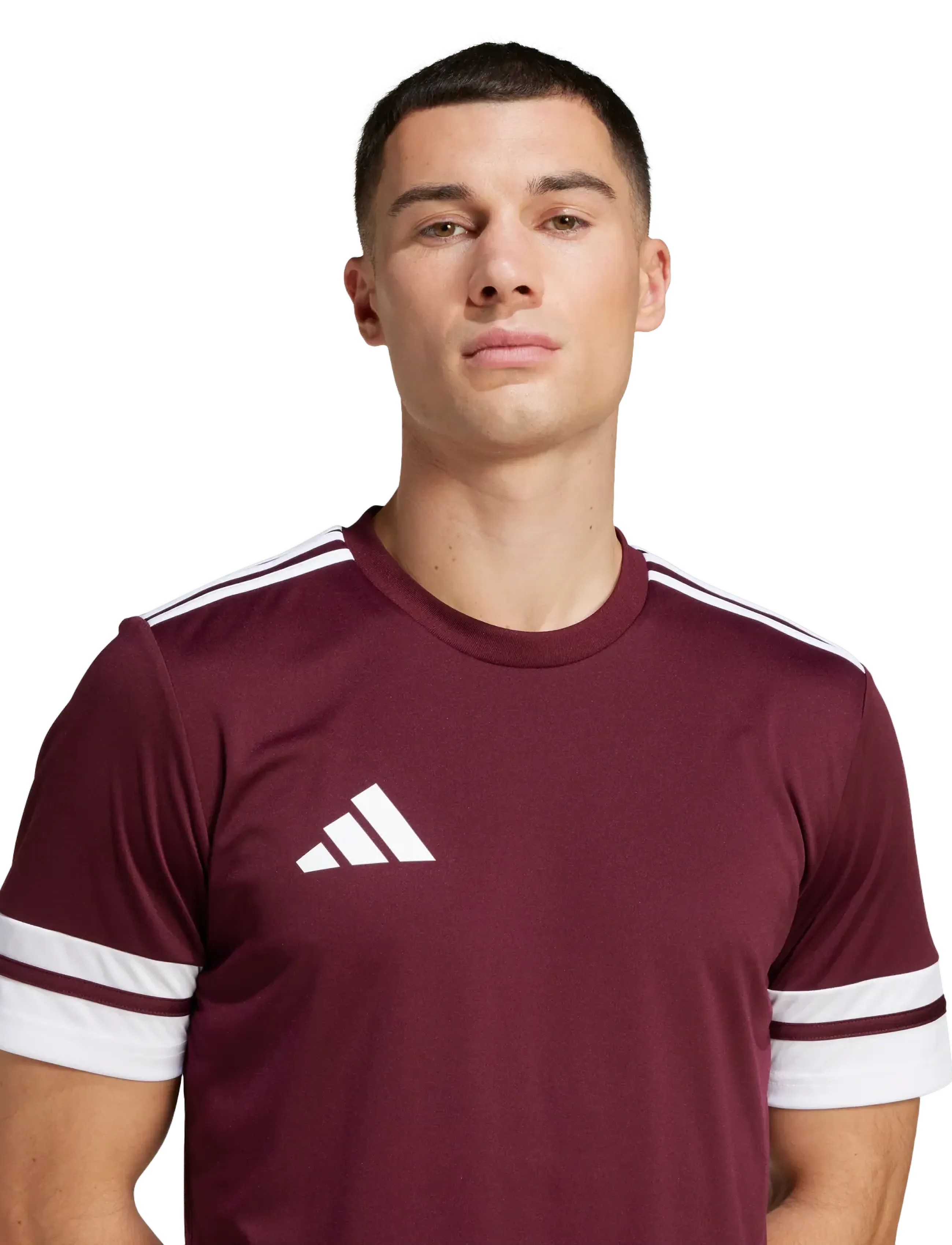 adidas Performance - SQUA25 JSY M - t-shirts - teamar/white - 5