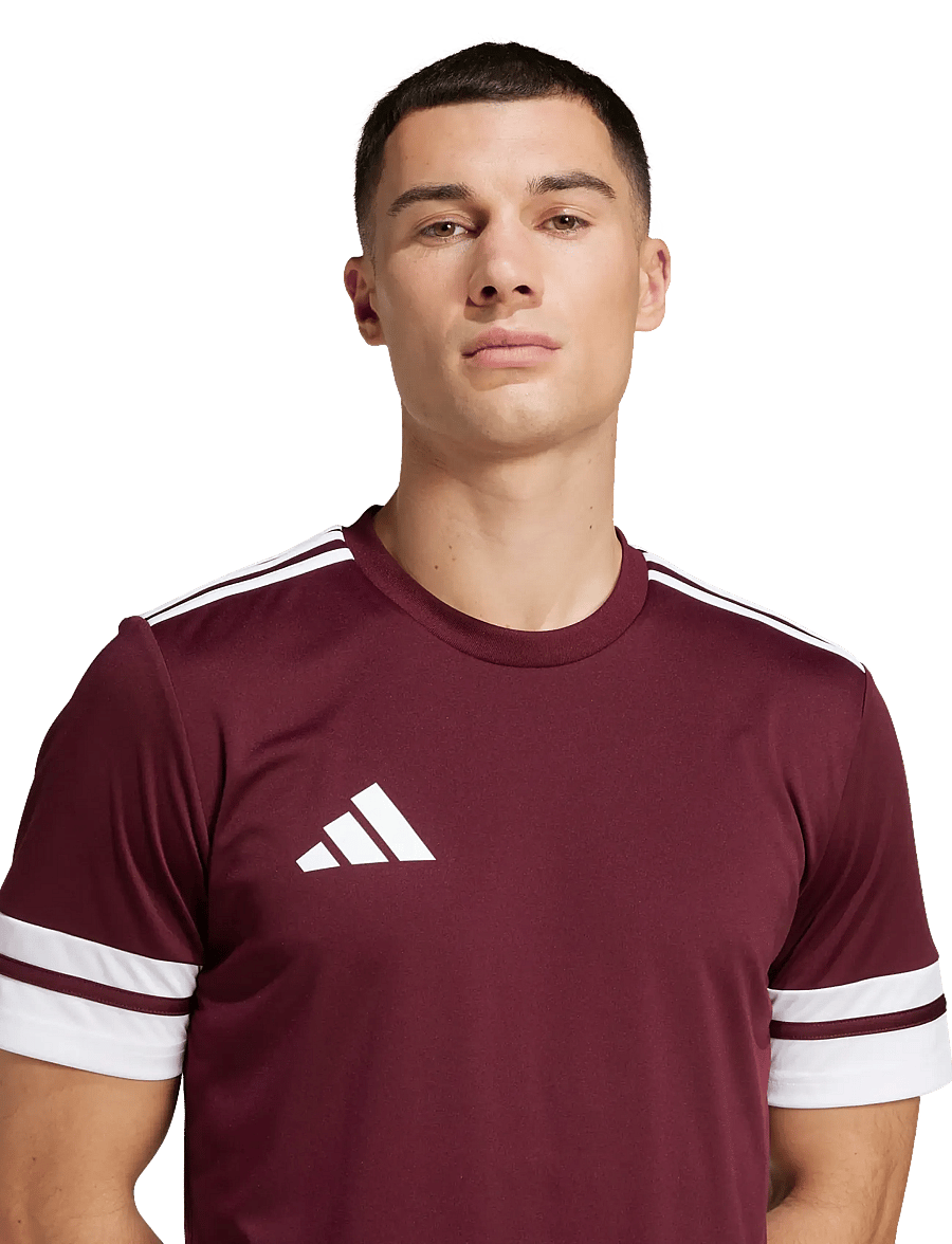 adidas Performance - SQUA25 JSY M - t-shirts - teamar/white - 5