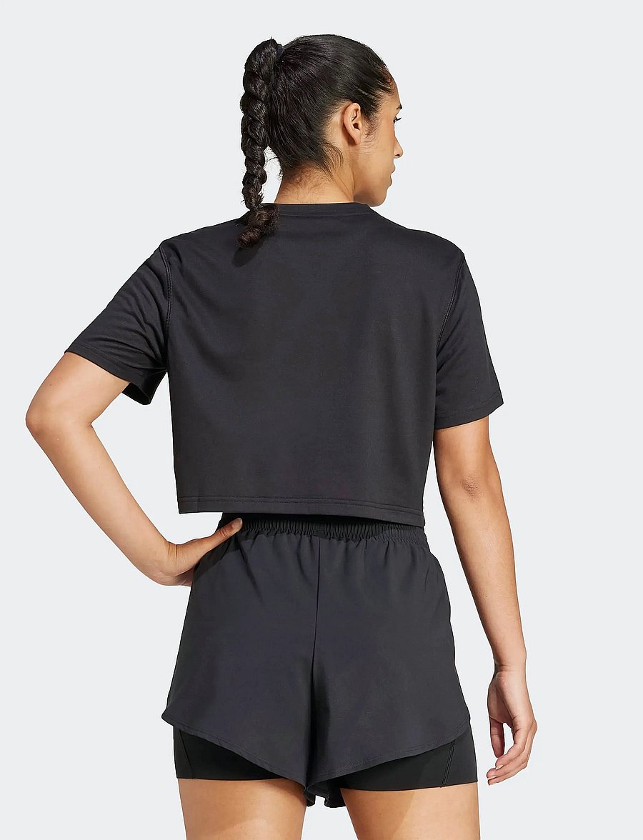 adidas Performance - WE MIN TEE - t-shirts - black - 2