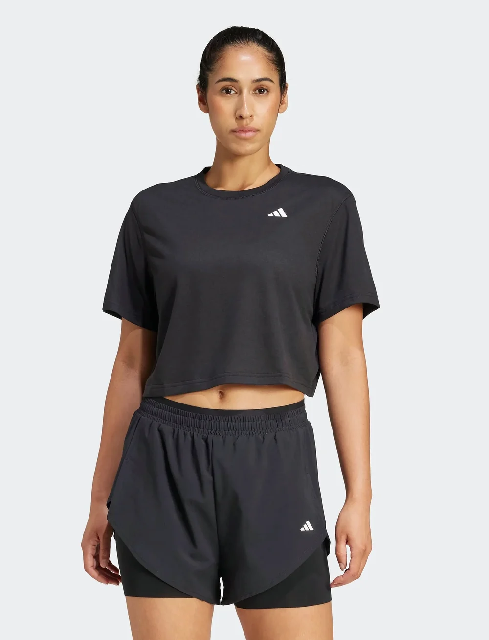 adidas Performance - WE MIN TEE - t-shirts - black - 3