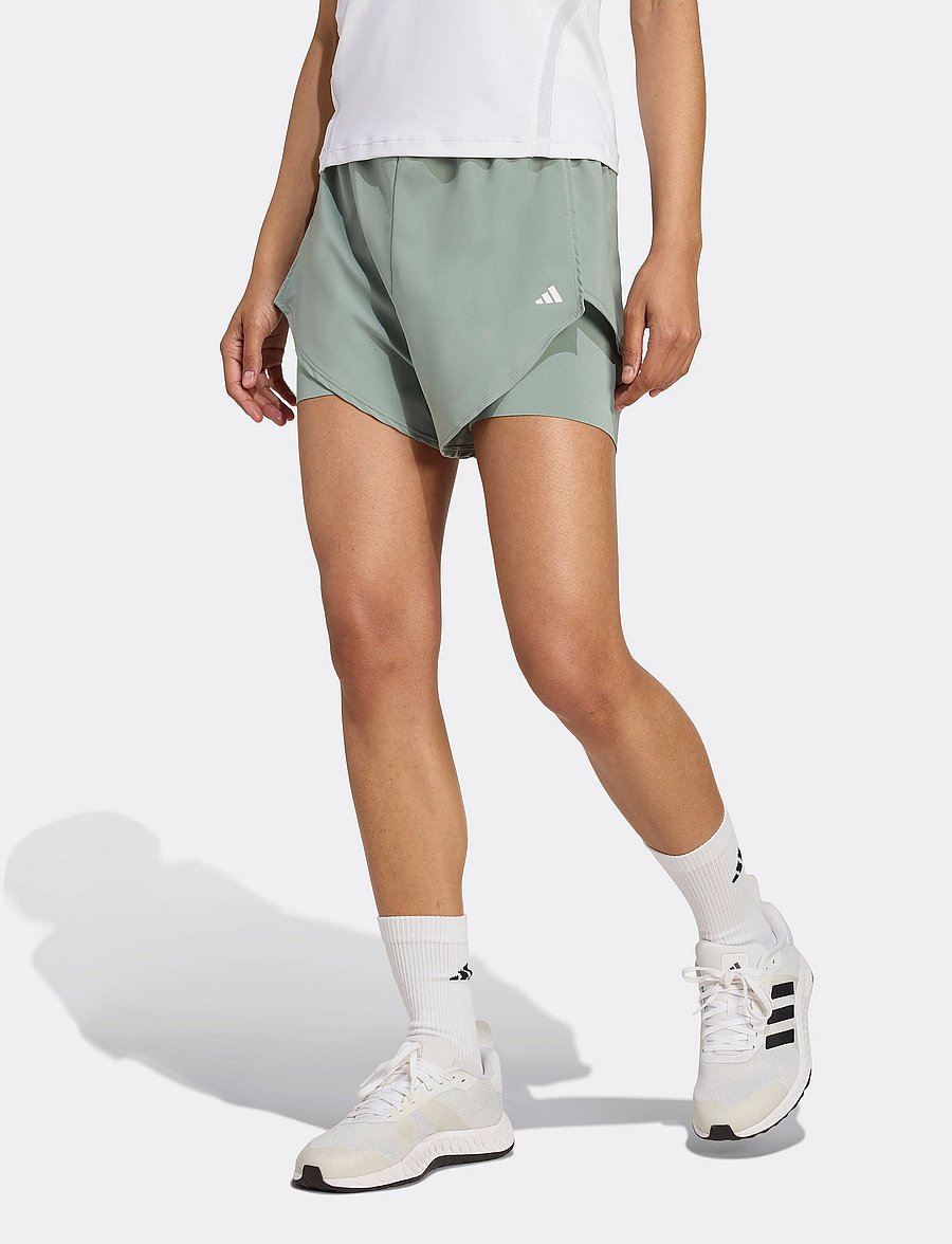 adidas Performance - WTR D4T 2IN1SH - træningsshorts - silgrn - 3