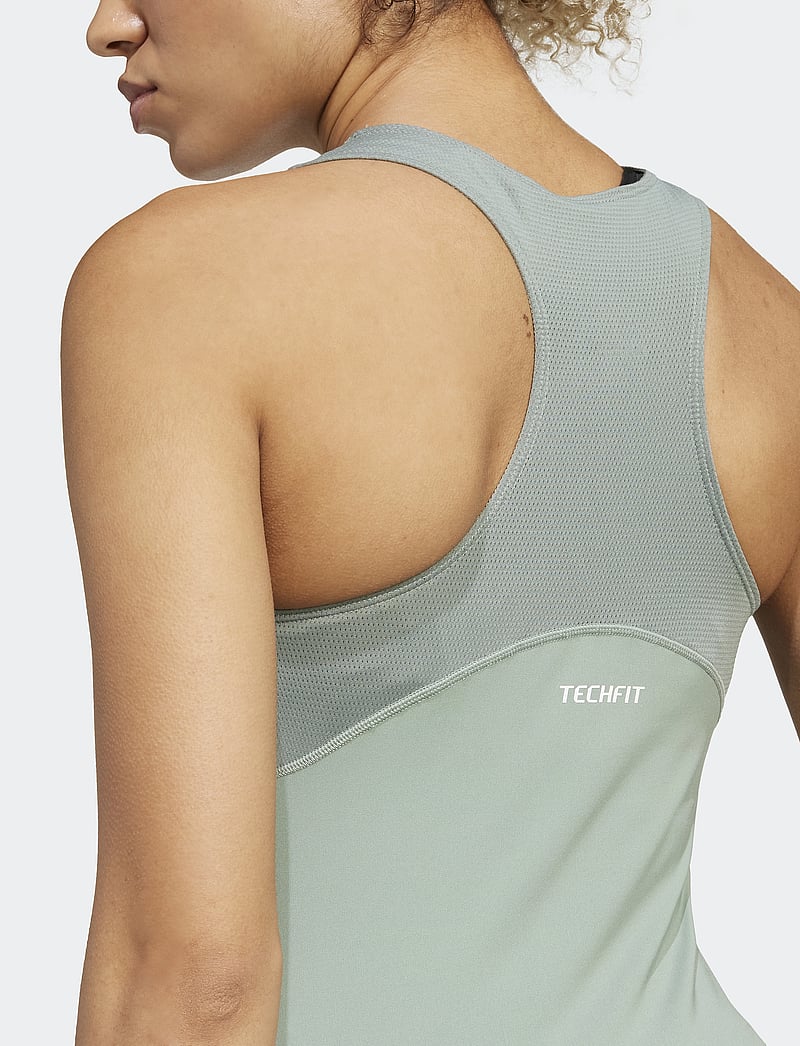 adidas Performance - TF TRAIN TK - Õlapaeltega pluusid - silgrn - 3