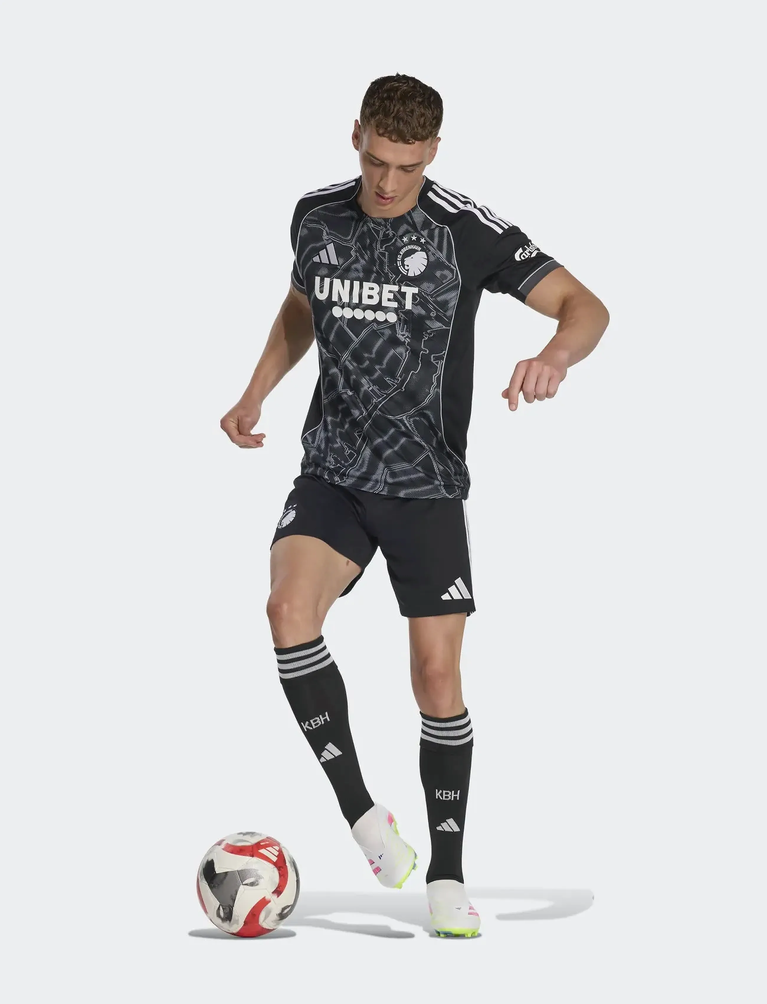 adidas Performance - FCK A JSY - fotbollströjor - black/white - 4