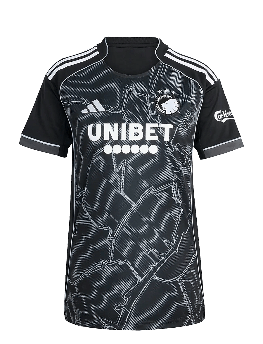 adidas Performance - FCK A JSY W - fußballoberteile - black/white - 1