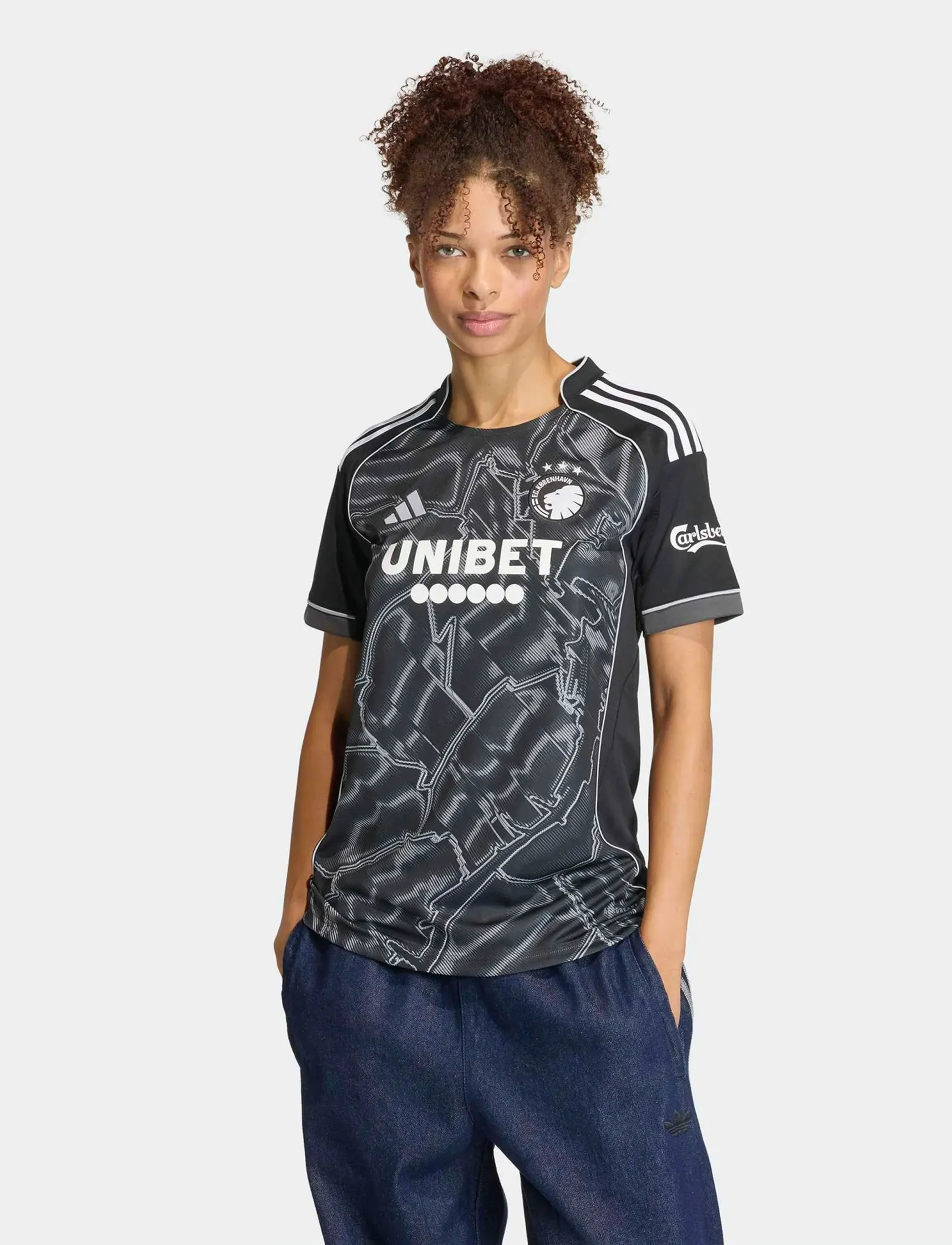 adidas Performance Fck A Jsy W, Kvinder, Fodboldtrøje, Sort, Str: M