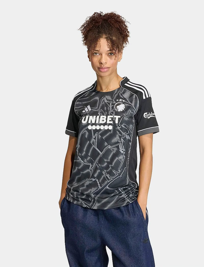 adidas Performance - FCK A JSY W - jalgpallisärgid - black/white - 0